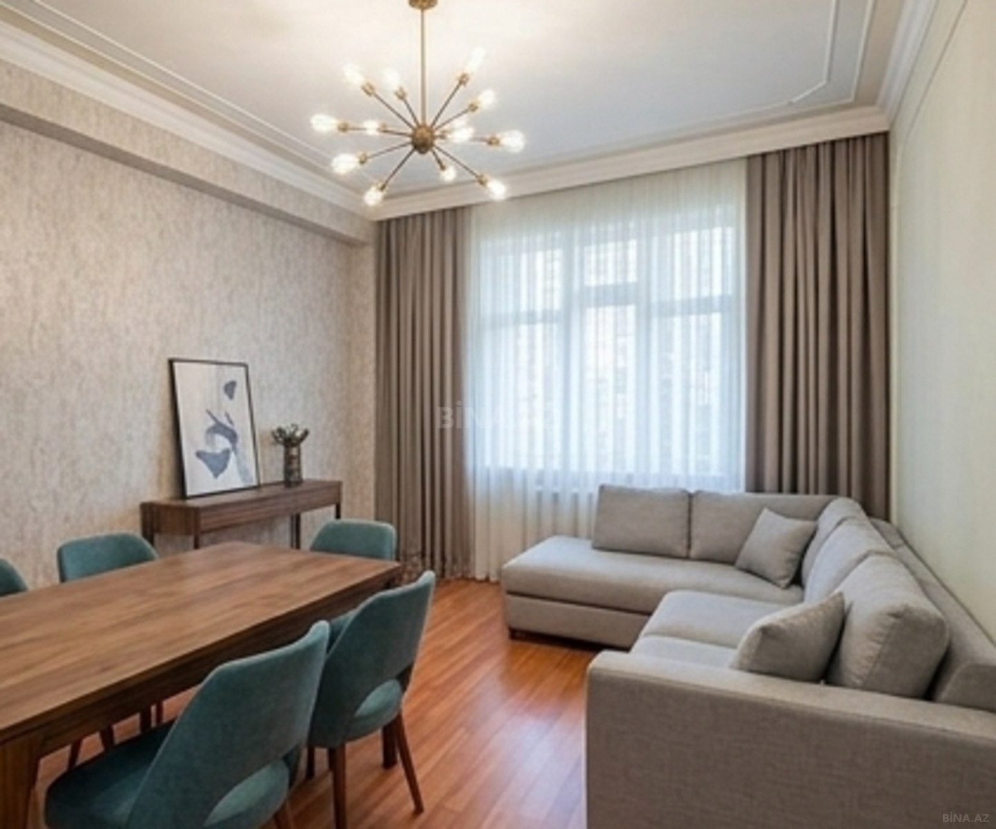 3 otaqlı köhnə tikili - Nəsimi m. - 90 m² (1)