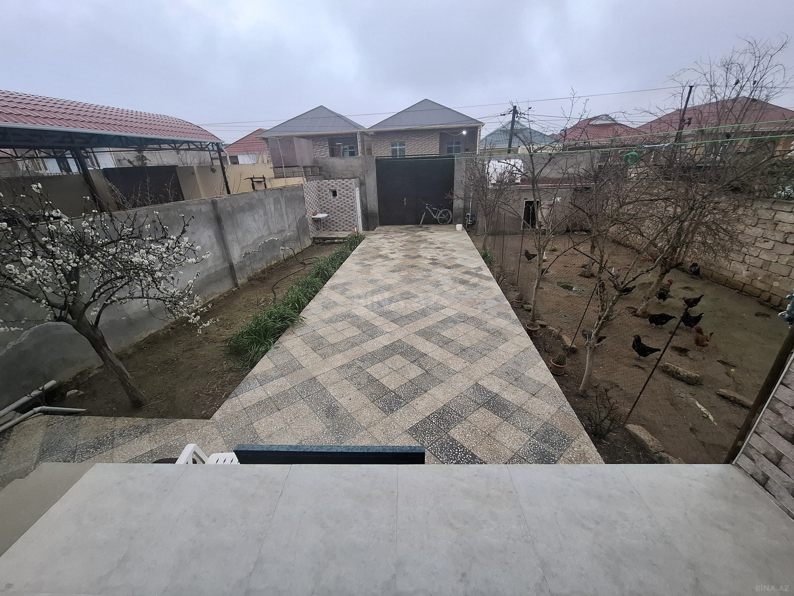 4 otaqlı həyət evi/bağ evi - Zabrat q. - 100 m² (2)