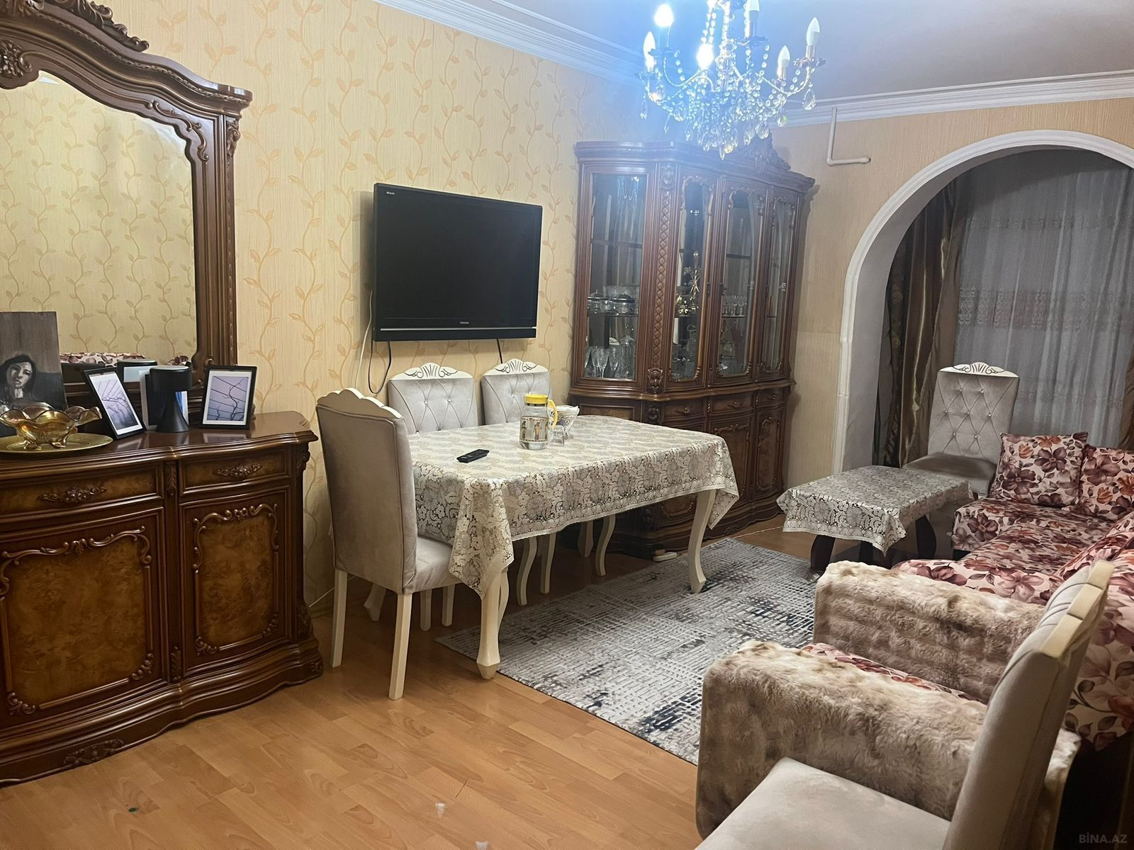 3 otaqlı köhnə tikili - Yeni Günəşli q. - 85 m² (1)