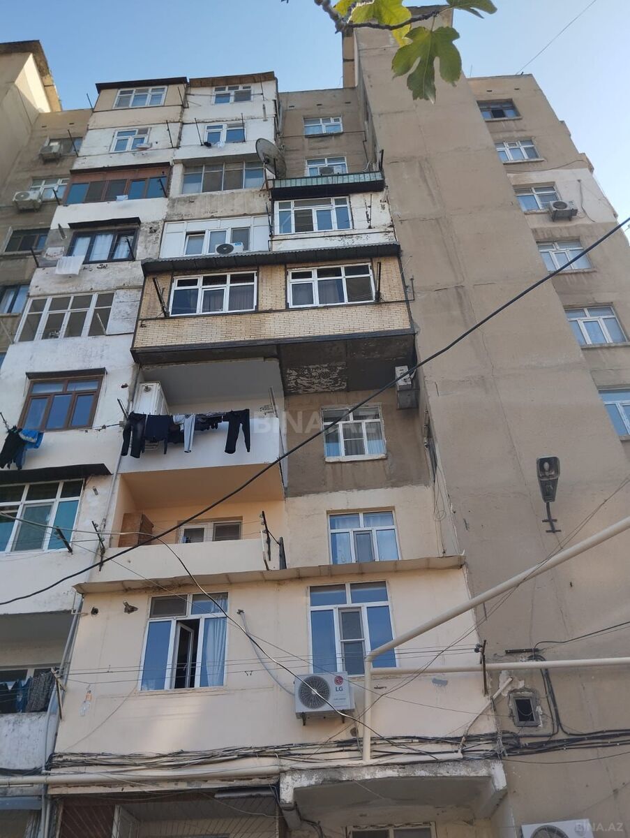 3 otaqlı köhnə tikili - Yeni Günəşli q. - 85 m² (12)