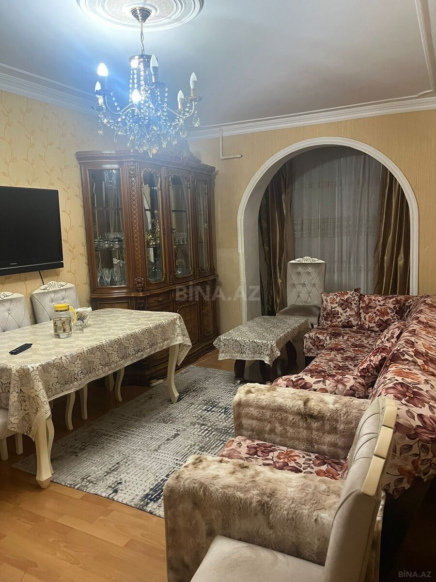 3 otaqlı köhnə tikili - Yeni Günəşli q. - 85 m² (2)