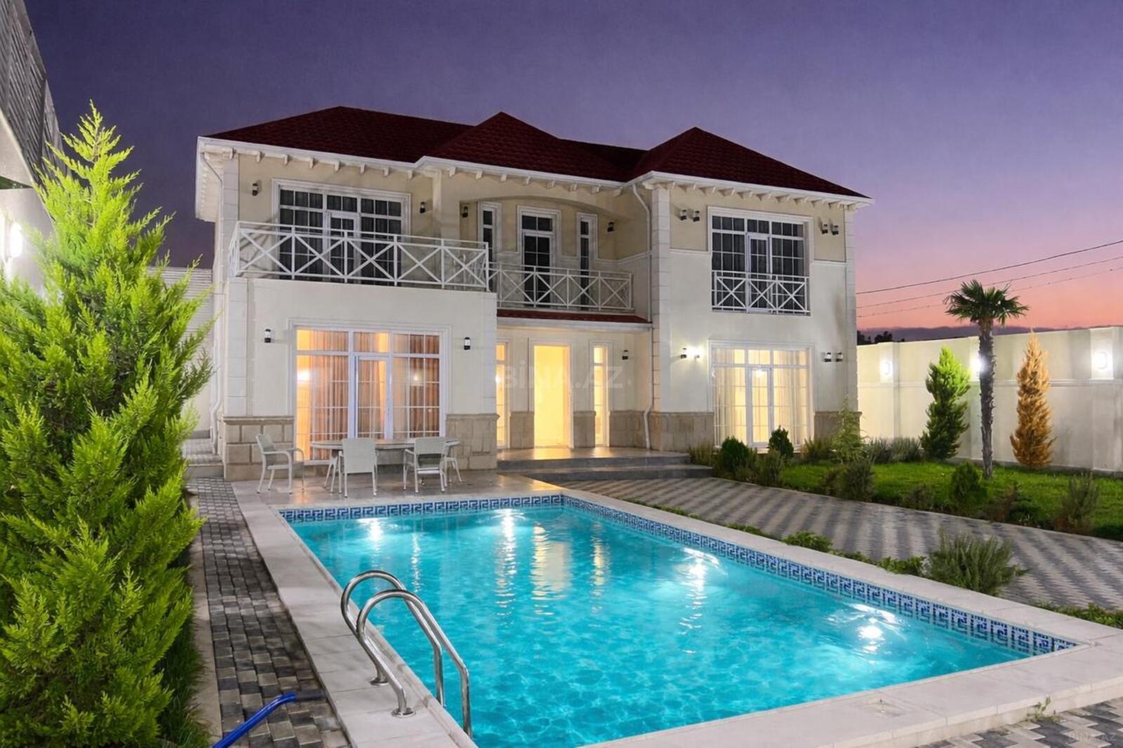 5 otaqlı həyət evi/bağ evi - Mərdəkan q. - 340 m² (1)