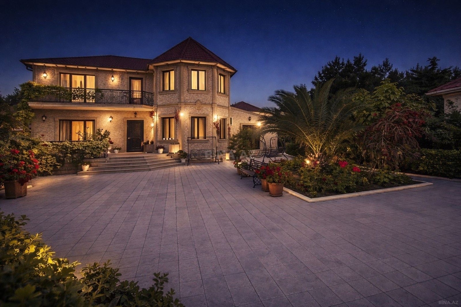 5 otaqlı həyət evi/bağ evi - Mərdəkan q. - 450 m² (1)