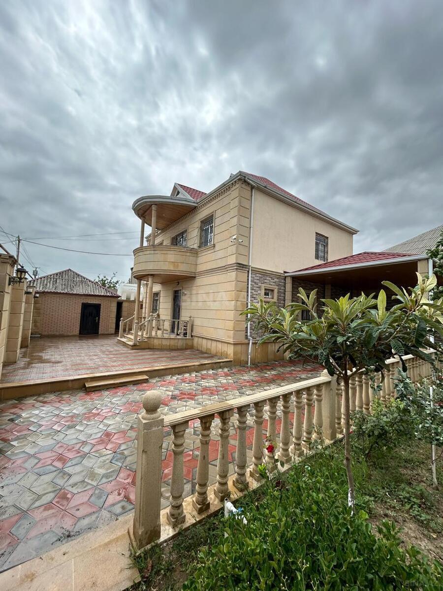 4 otaqlı həyət evi/bağ evi - Müşfiqabad q. - 200 m² (2)