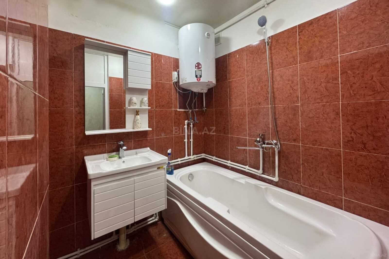3 otaqlı köhnə tikili - Əhmədli m. - 85 m² (11)