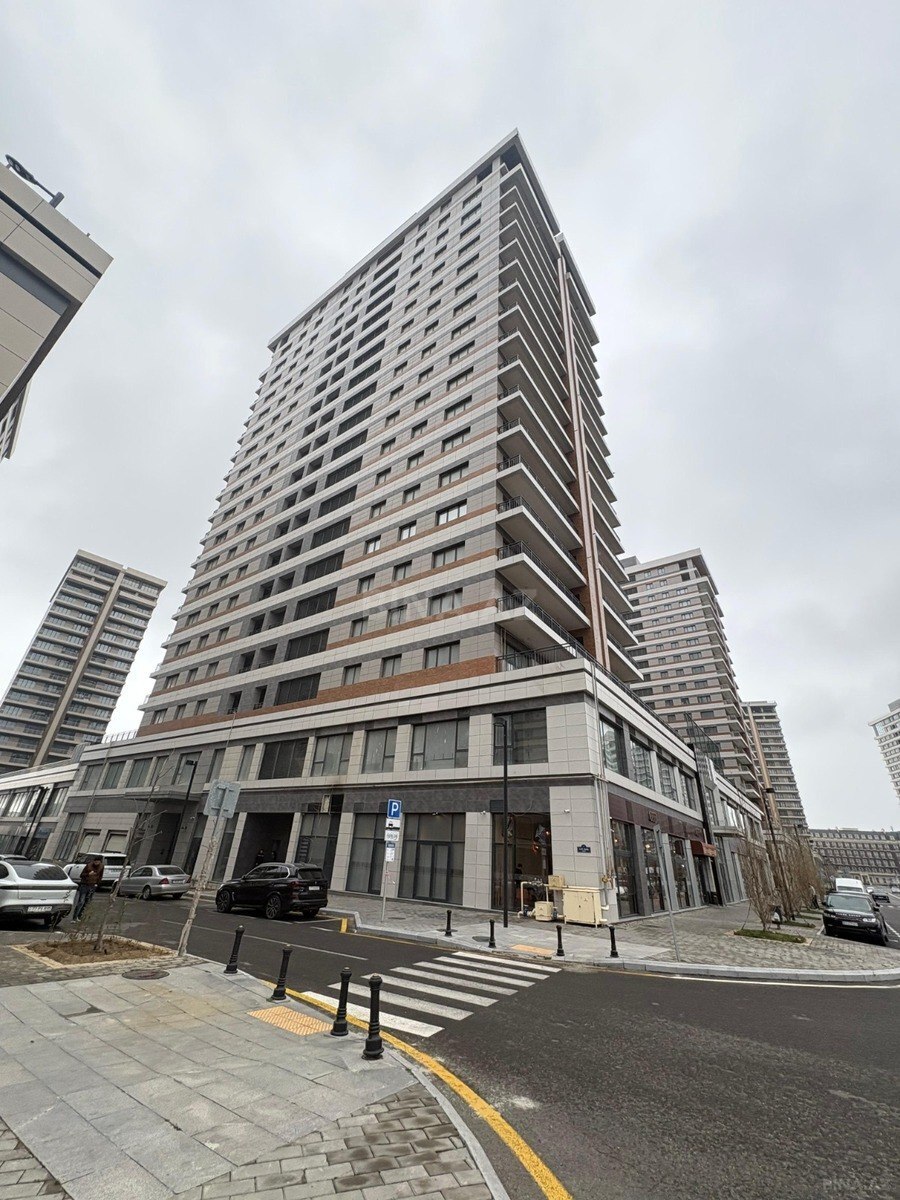 3 otaqlı yeni tikili - Şah İsmayıl Xətai m. - 163 m² (1)