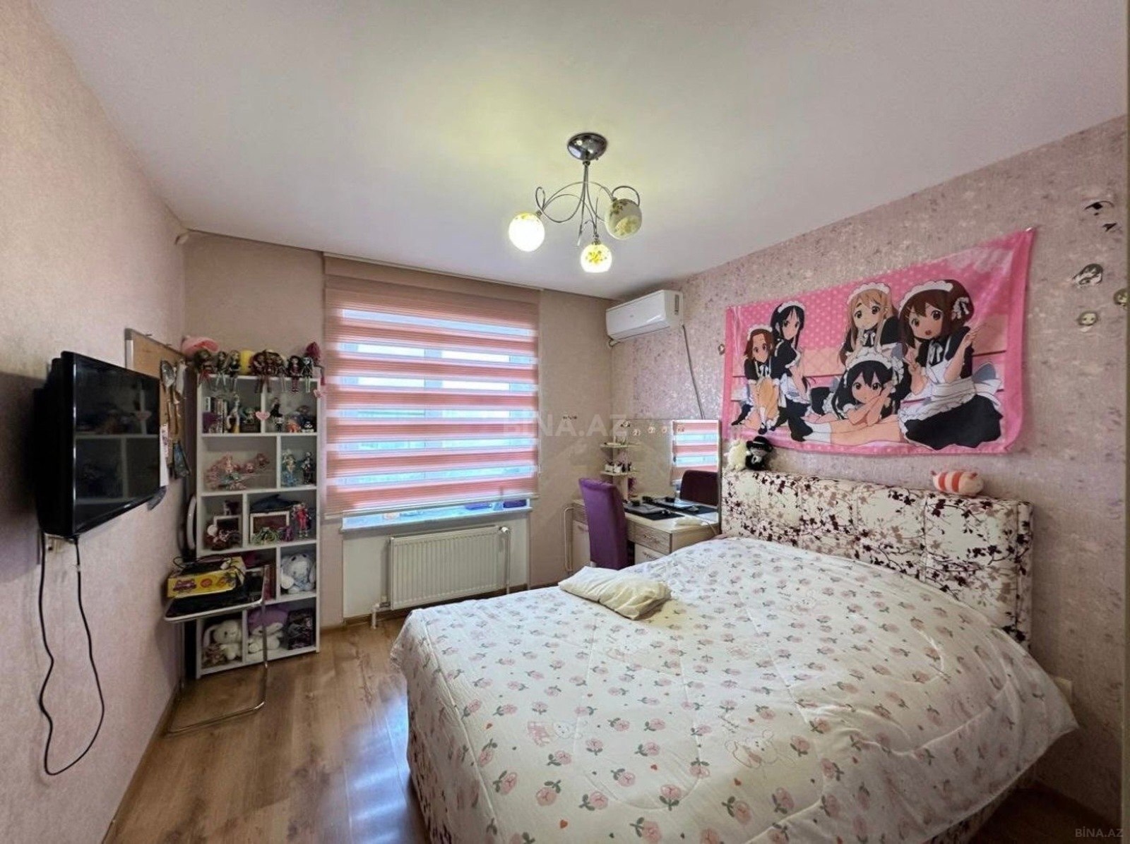 3 otaqlı köhnə tikili - Həzi Aslanov m. - 80 m² (10)