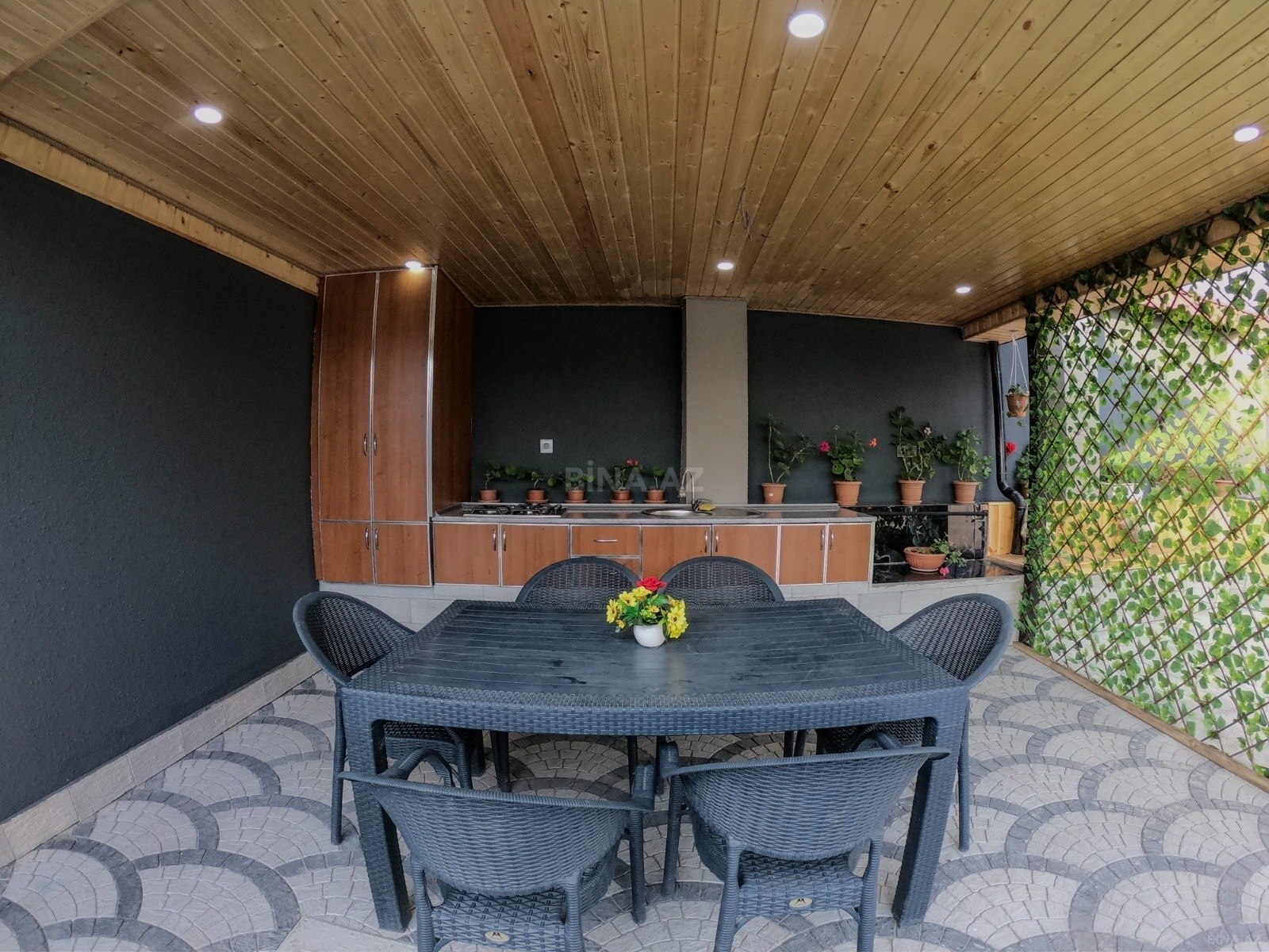 4 otaqlı həyət evi/bağ evi - Qəbələ - 70 m² (10)