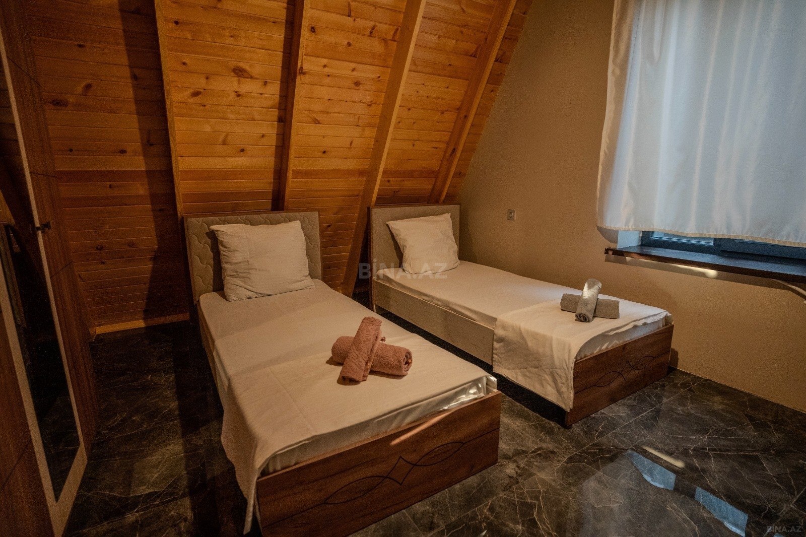 4 otaqlı həyət evi/bağ evi - Qəbələ - 70 m² (13)