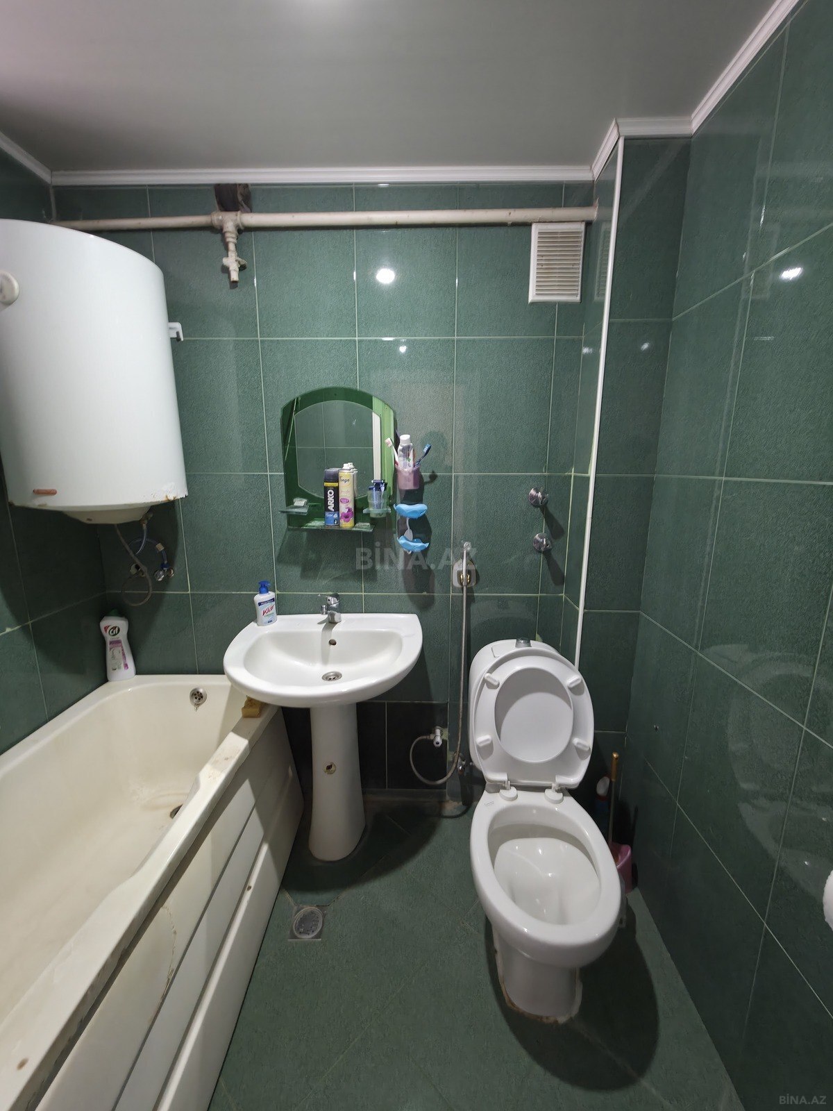 3 otaqlı köhnə tikili - Bakıxanov q. - 67 m² (18)