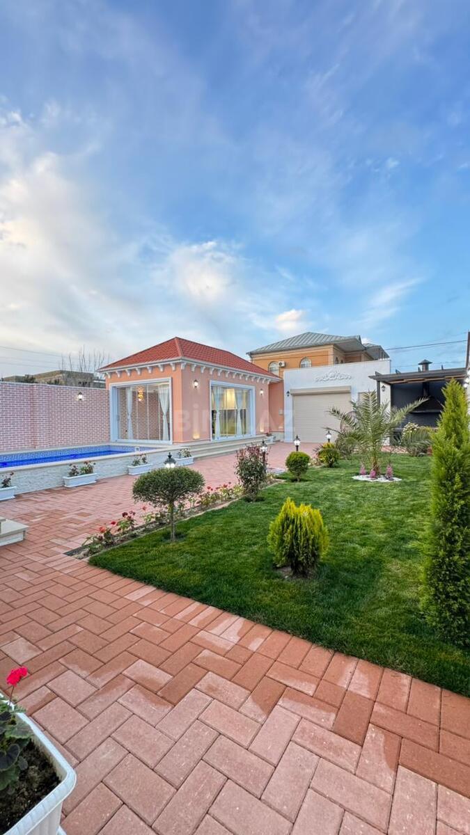 5 otaqlı həyət evi/bağ evi - Mərdəkan q. - 210 m² (2)