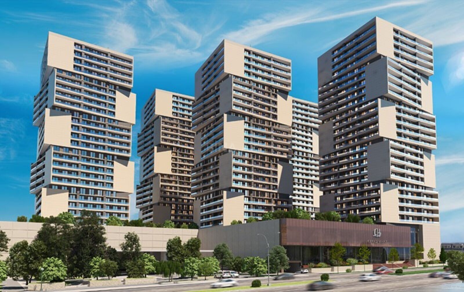 3 otaqlı yeni tikili - 8 Noyabr m. - 103 m² (1)