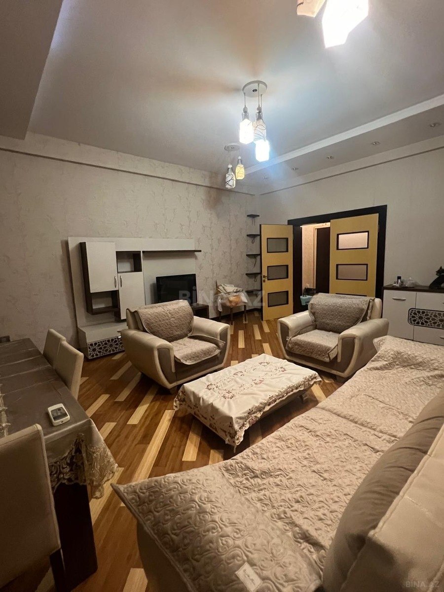 3 otaqlı yeni tikili - Şah İsmayıl Xətai m. - 120 m² (6)