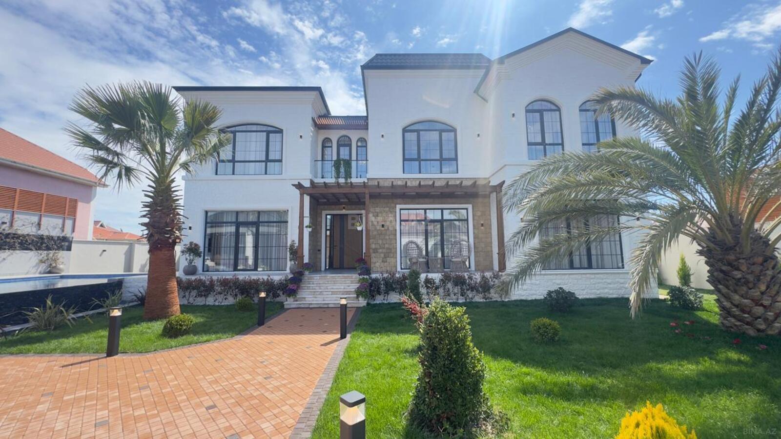 6 otaqlı həyət evi/bağ evi - Mərdəkan q. - 500 m² (2)