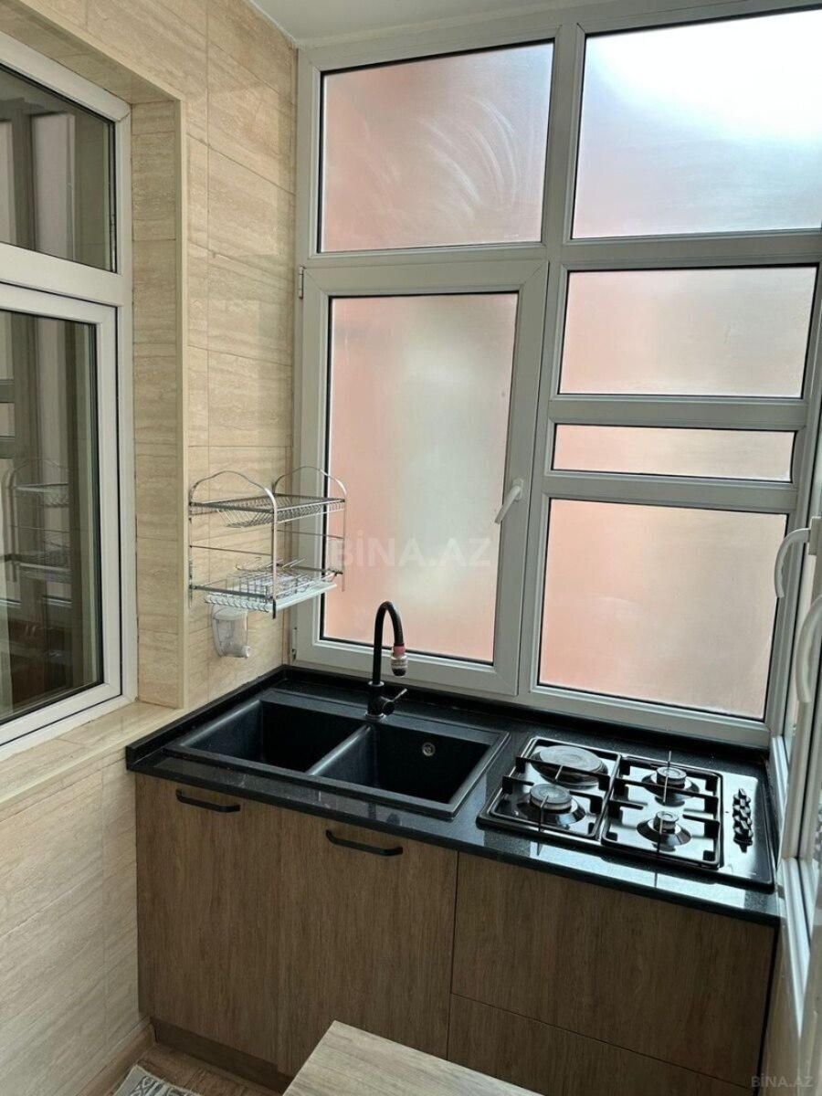 3 otaqlı yeni tikili - İnşaatçılar m. - 112 m² (15)