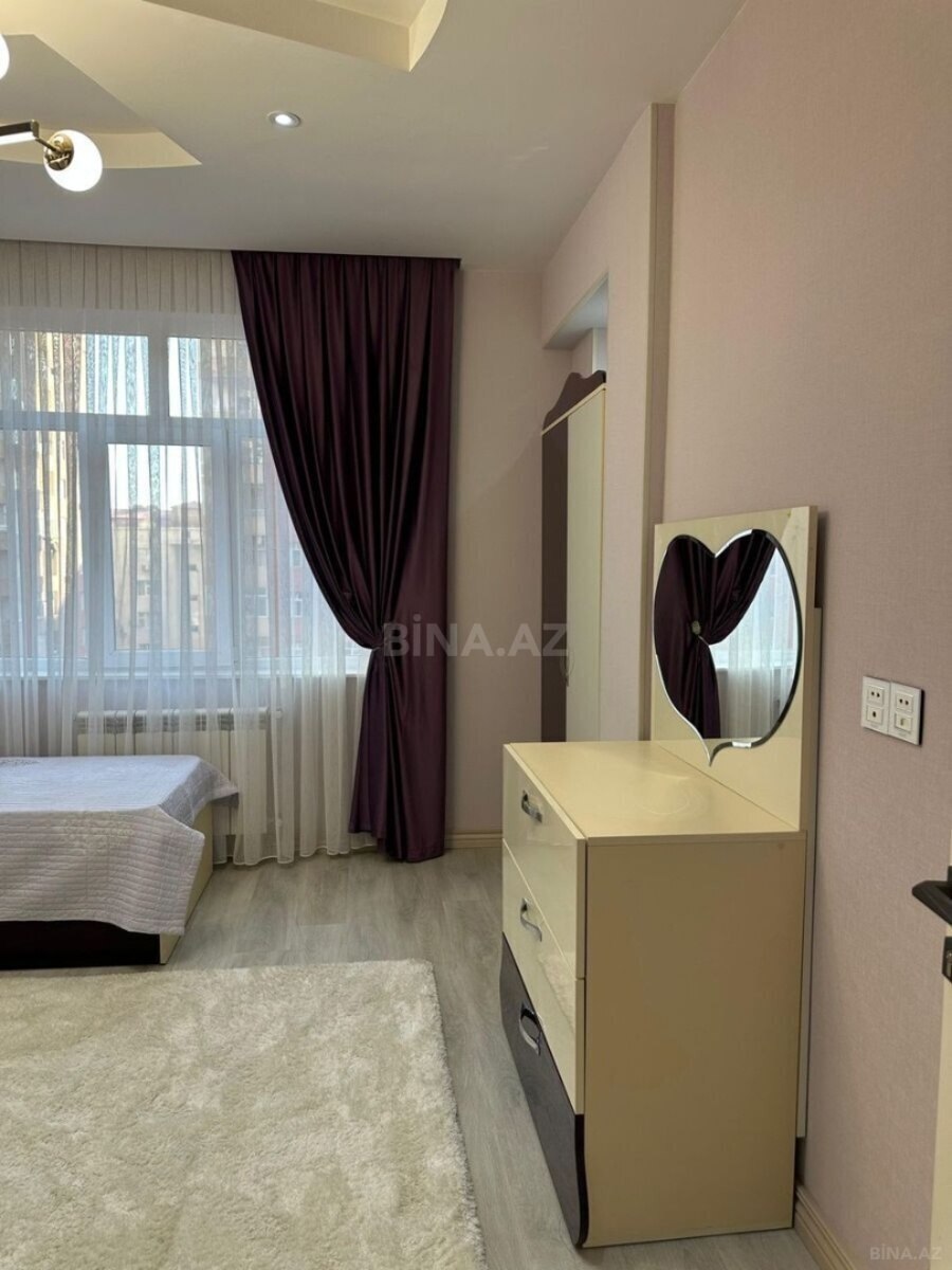 3 otaqlı yeni tikili - İnşaatçılar m. - 112 m² (12)