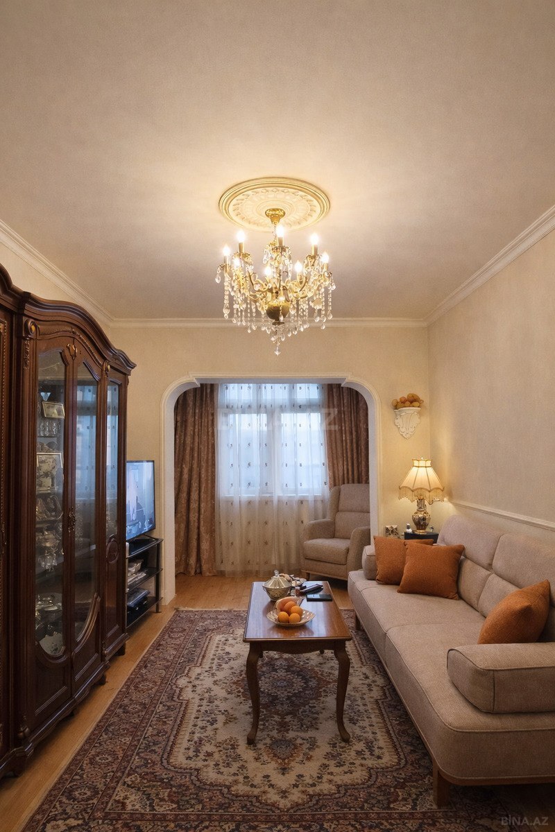 3 otaqlı köhnə tikili - Nərimanov r. - 82 m² (1)
