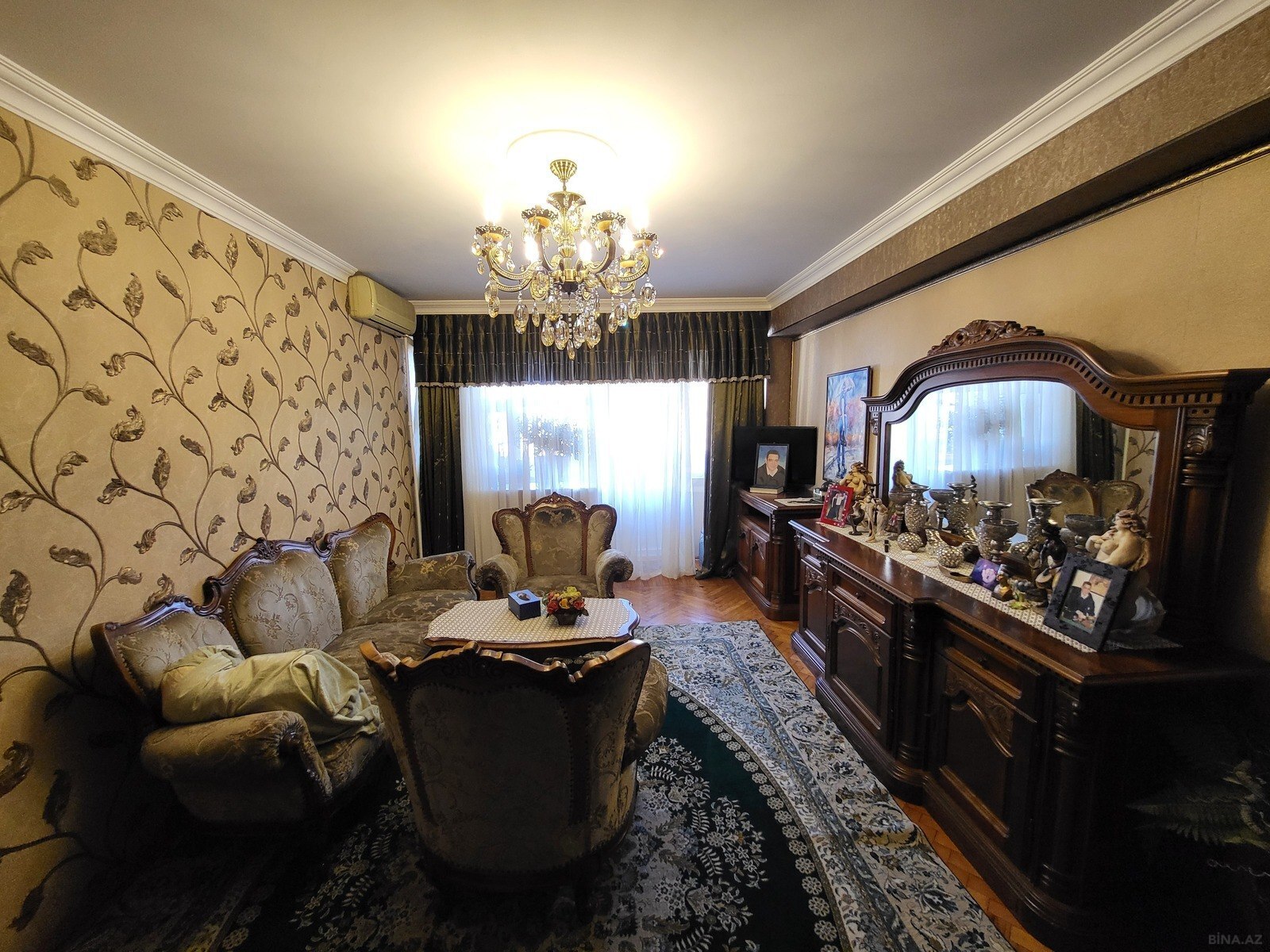 3 otaqlı köhnə tikili - Nəriman Nərimanov m. - 90 m² (7)