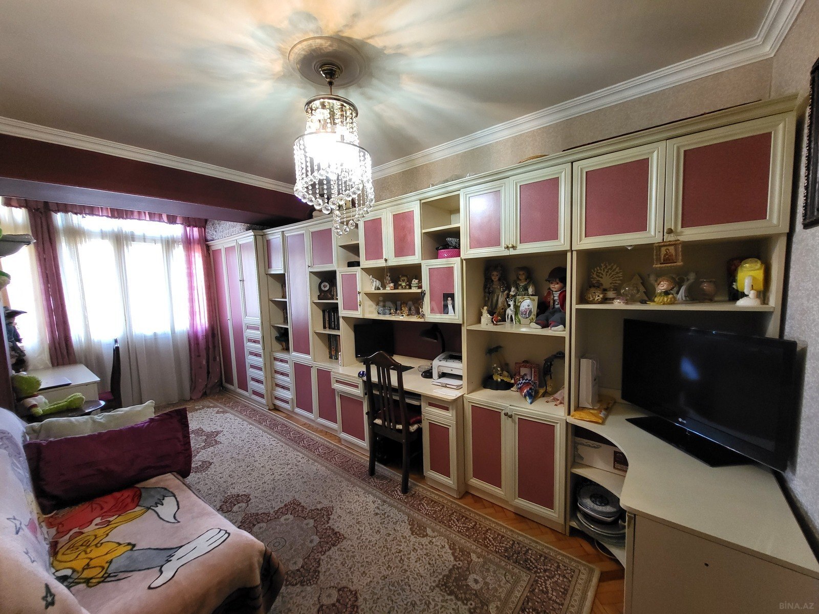 3 otaqlı köhnə tikili - Nəriman Nərimanov m. - 90 m² (13)