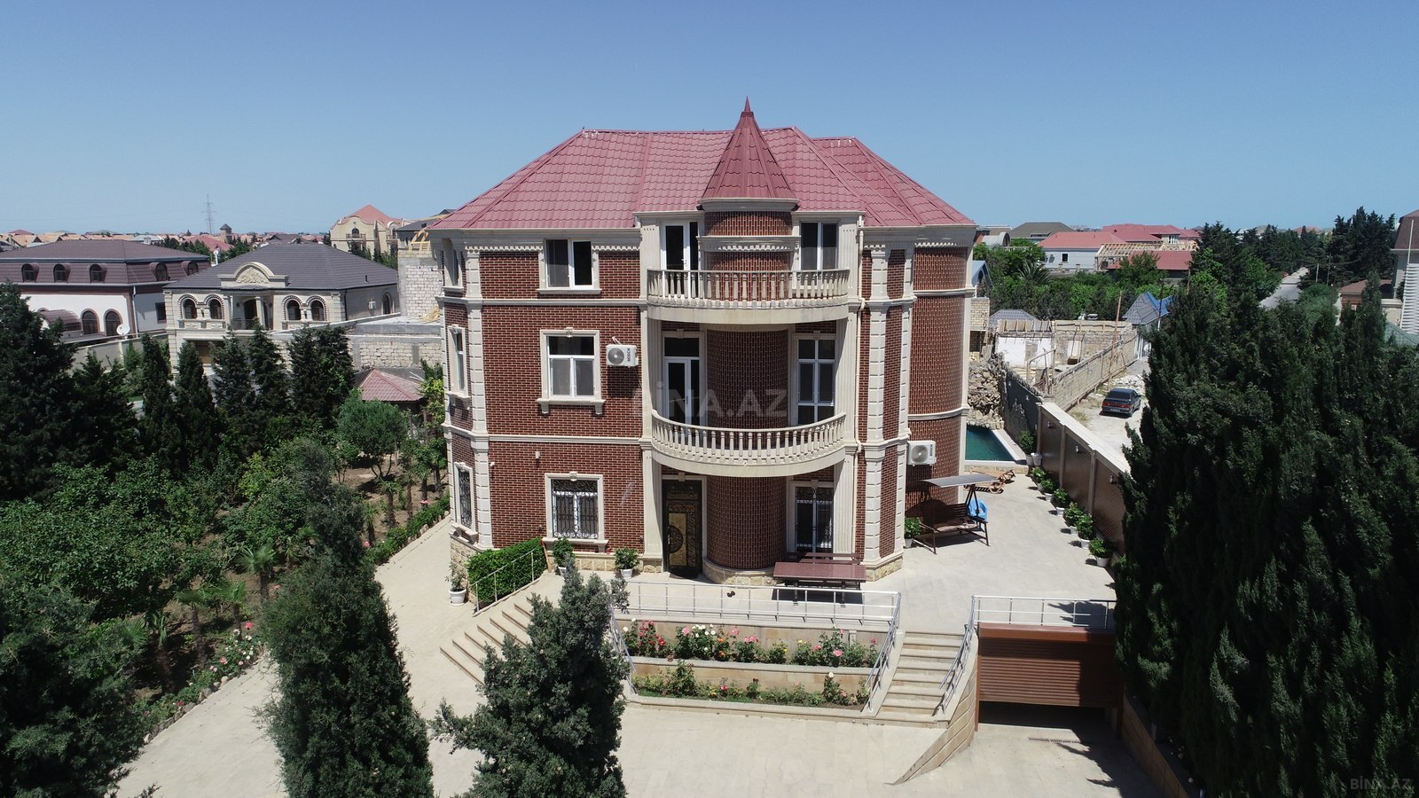 7 otaqlı həyət evi/bağ evi - Mərdəkan q. - 500 m² (1)