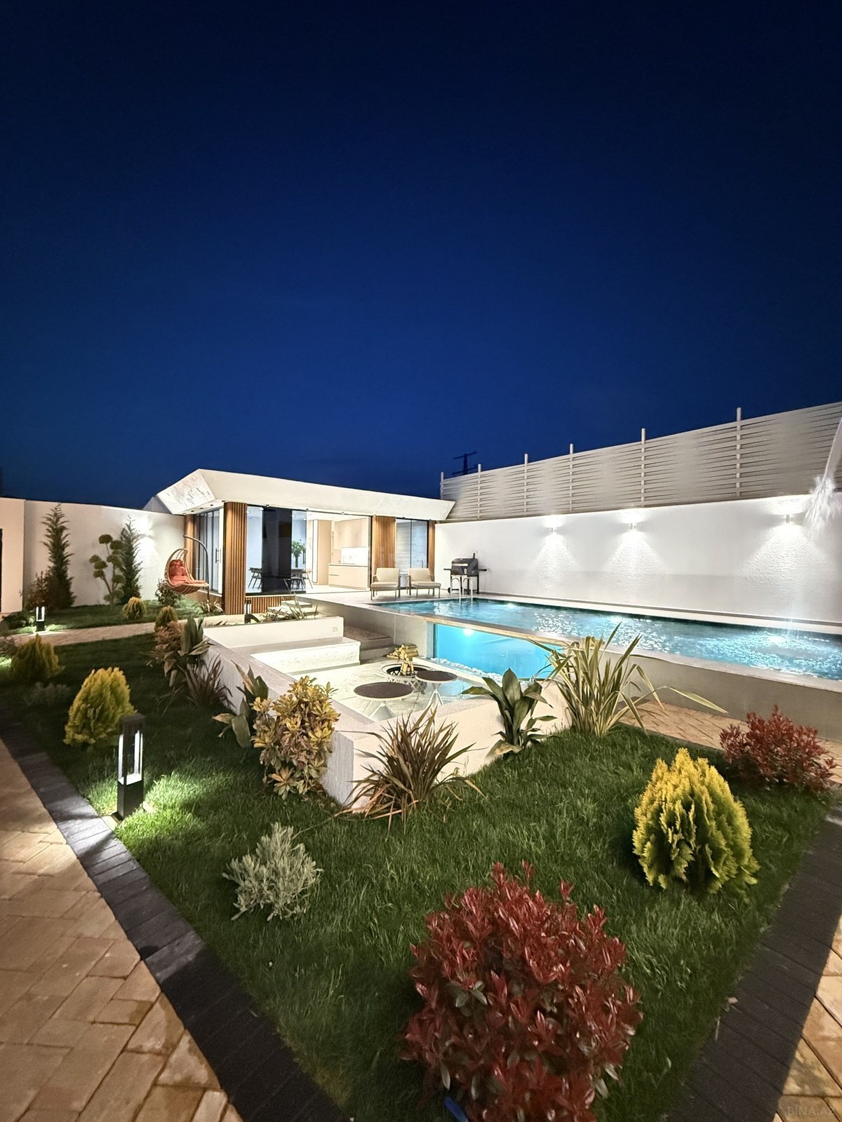 5 otaqlı həyət evi/bağ evi - Mərdəkan q. - 220 m² (7)