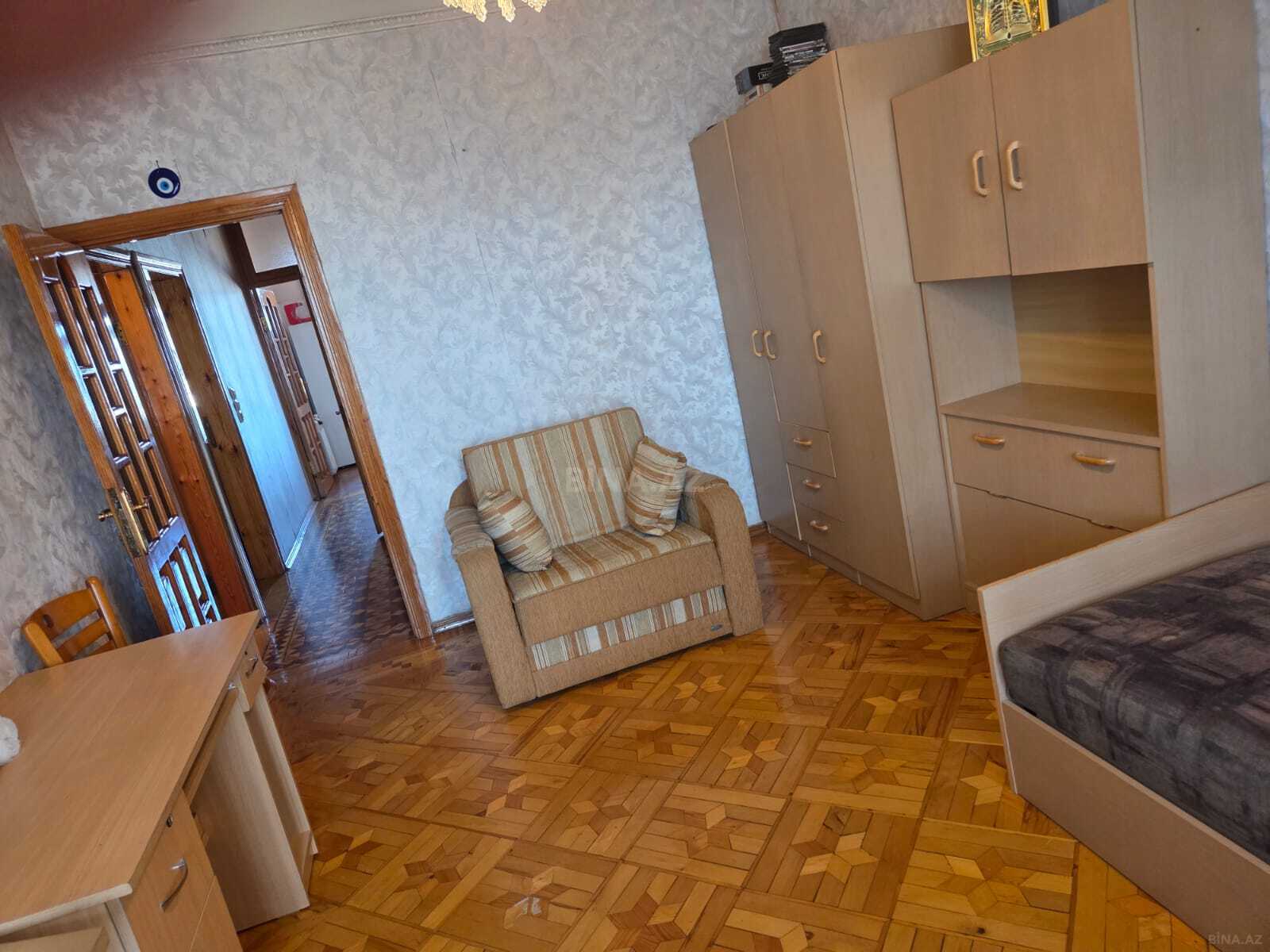 4 otaqlı köhnə tikili - Memar Əcəmi m. - 100 m² (6)