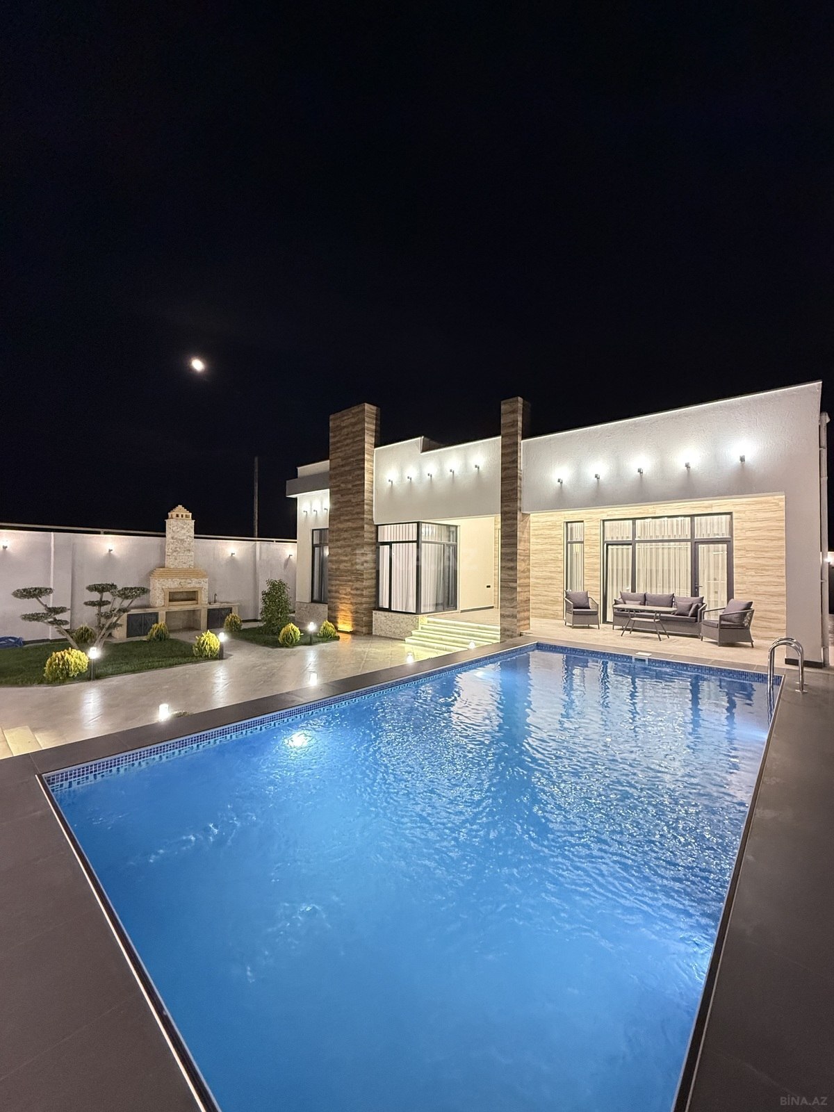 5 otaqlı həyət evi/bağ evi - Mərdəkan q. - 200 m² (9)