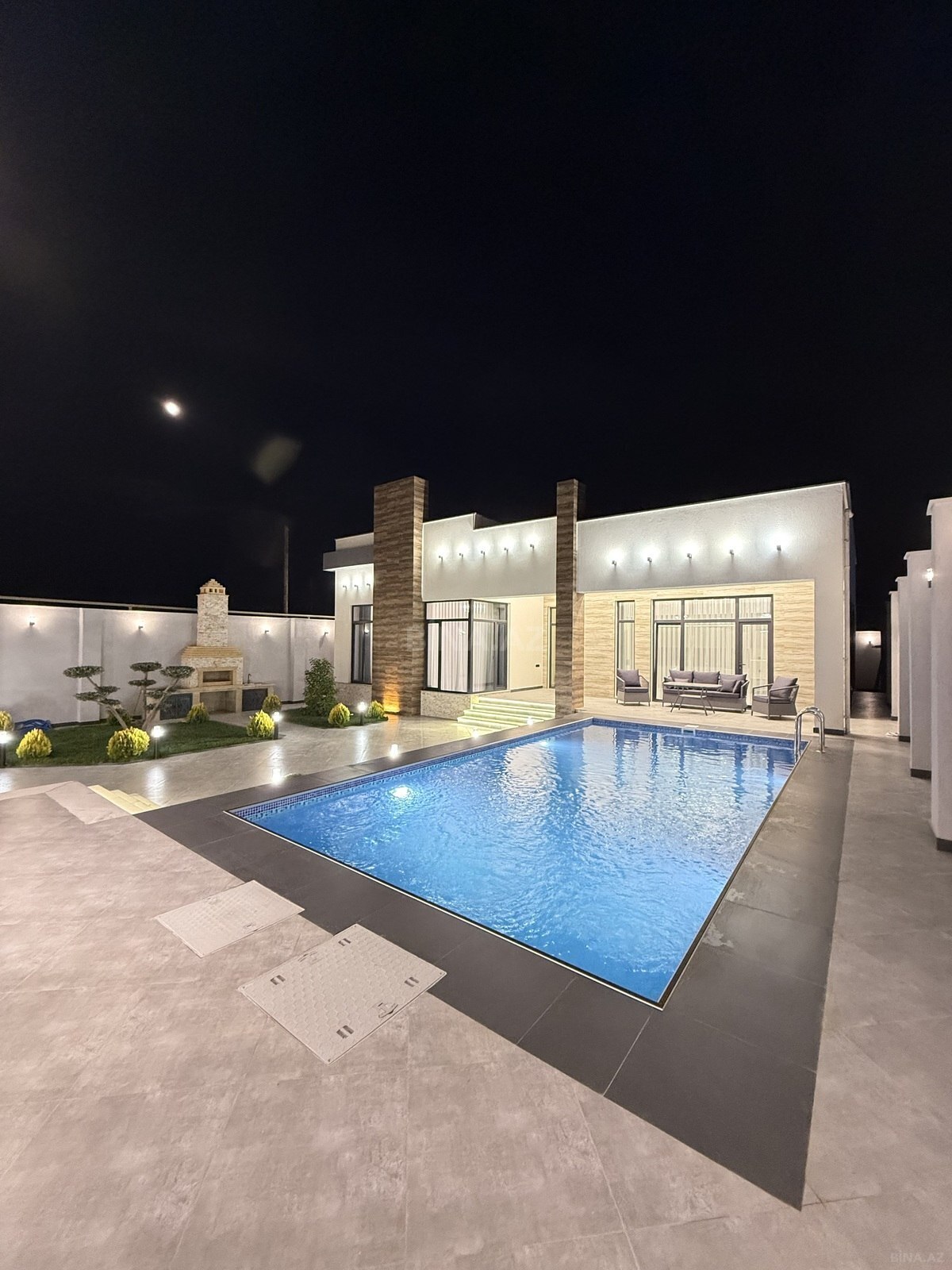 5 otaqlı həyət evi/bağ evi - Mərdəkan q. - 200 m² (2)