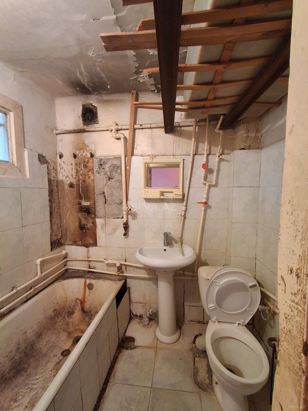 1 otaqlı köhnə tikili - Badamdar q. - 35 m² (12)