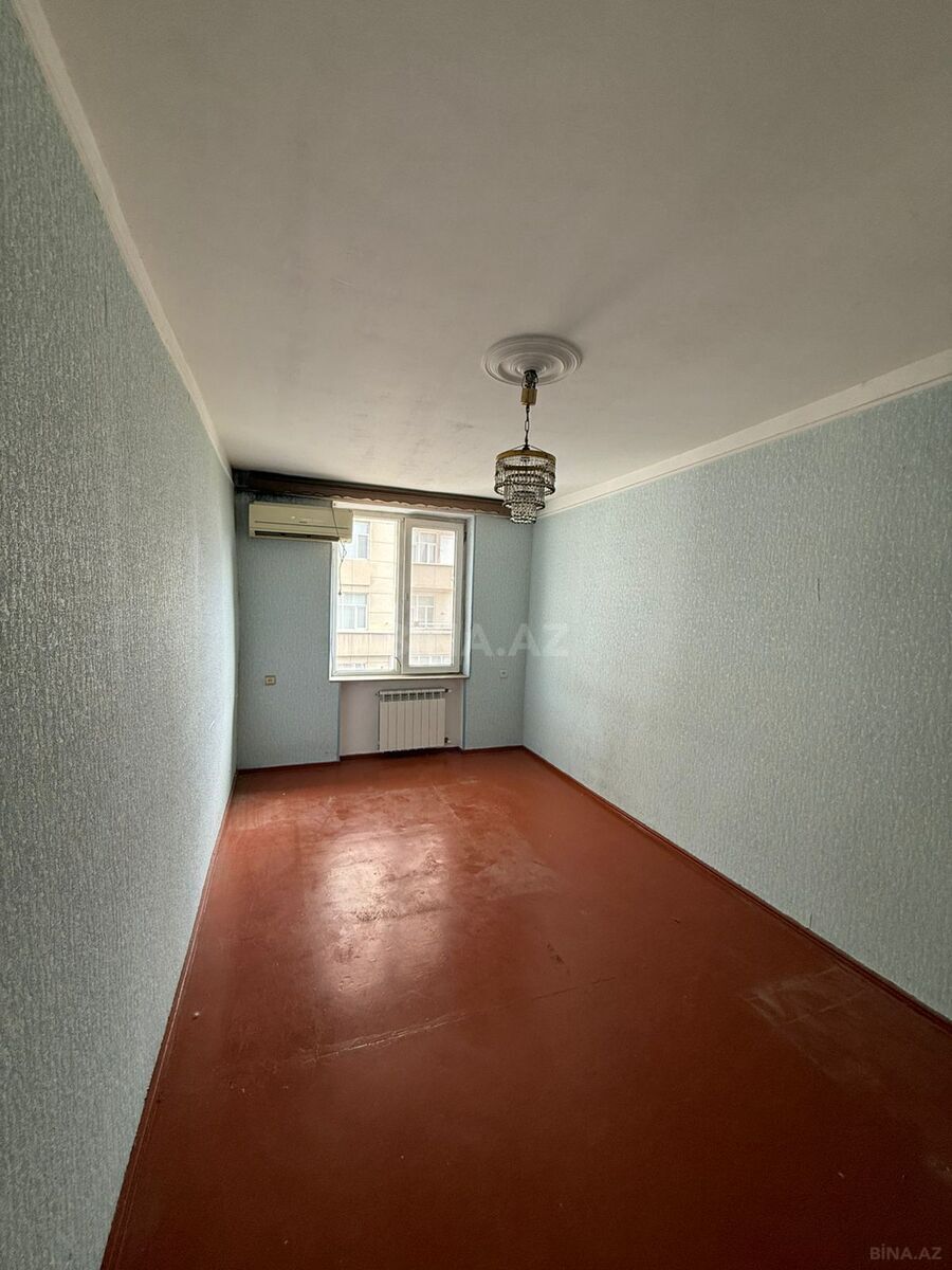 3 otaqlı köhnə tikili - İnşaatçılar m. - 65 m² (5)