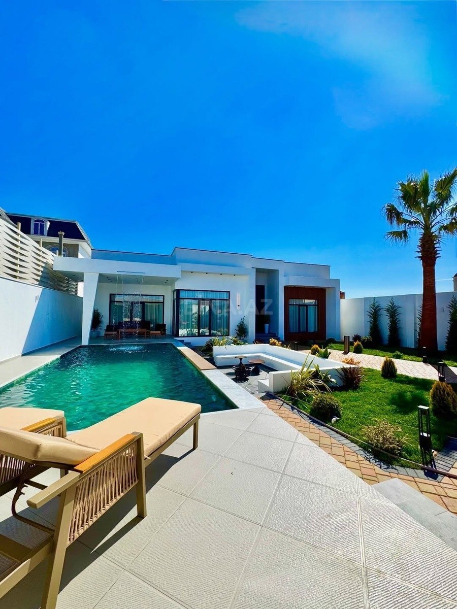 5 otaqlı həyət evi/bağ evi - Mərdəkan q. - 350 m² (2)