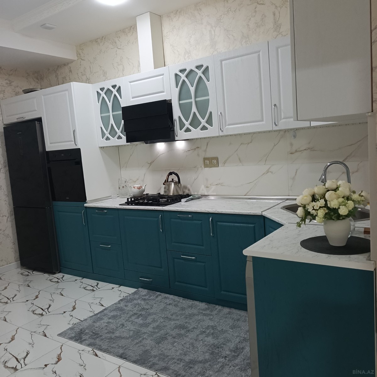 3-комн. новостройка - м. Ахмедлы - 87 м² (9)