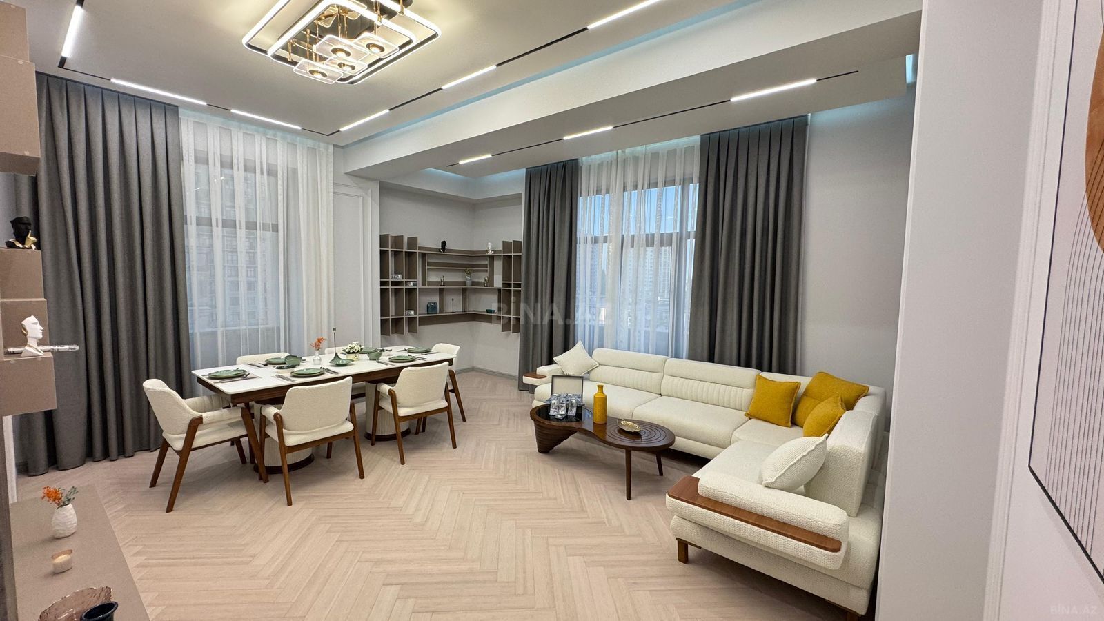 3-комн. новостройка - Насиминский  р. - 125 м² (1)