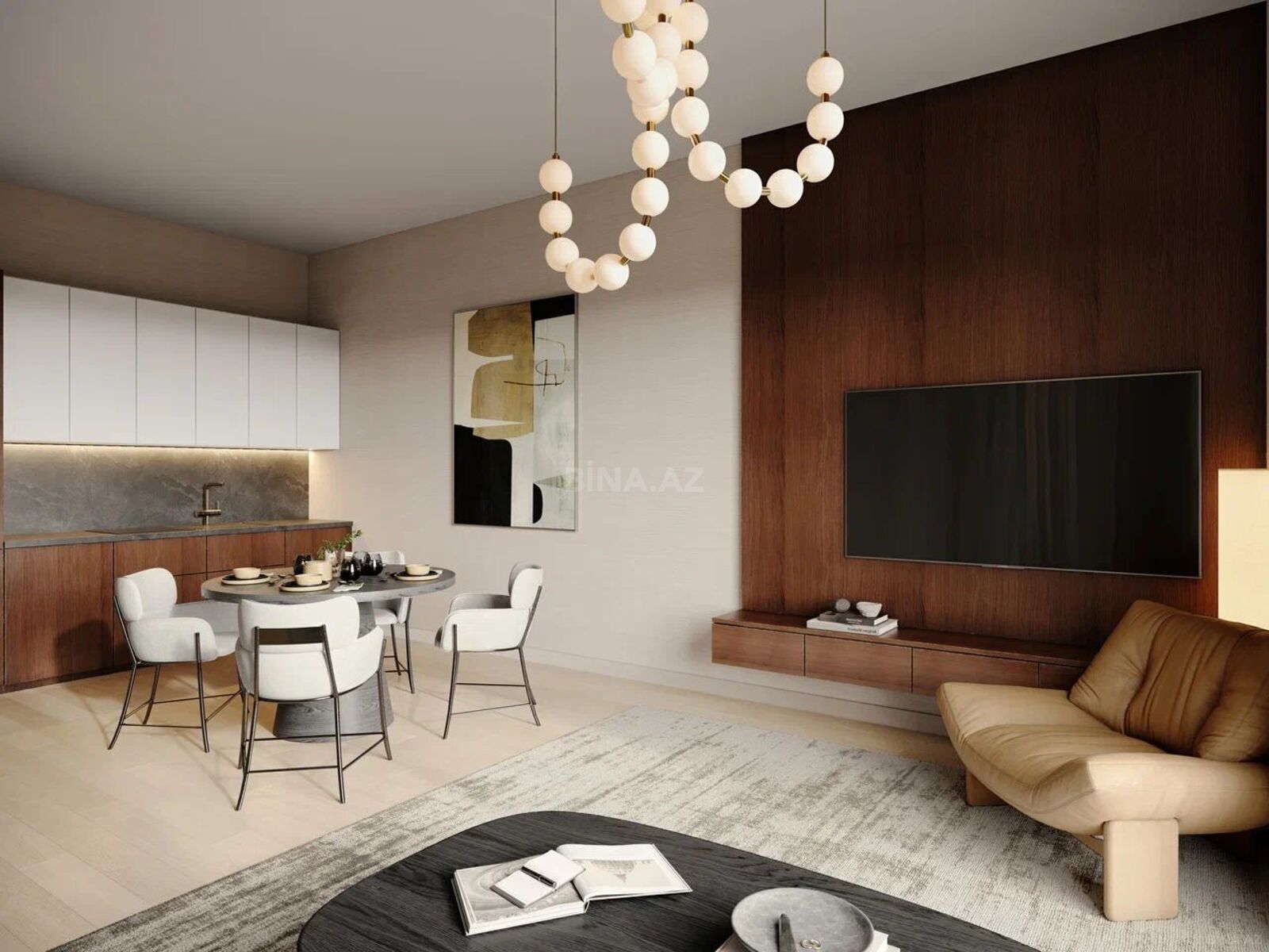 1-комн. новостройка - пос. Нардаран - 39 м² (5)