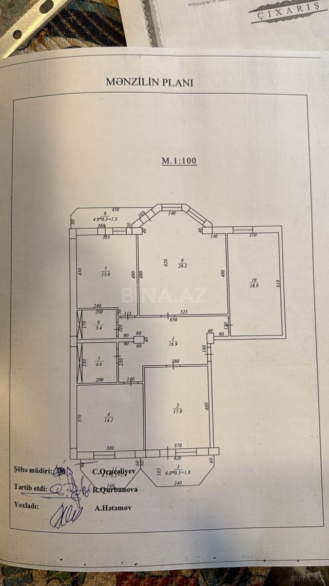 4-комн. новостройка - м. Низами - 137 м² (22)