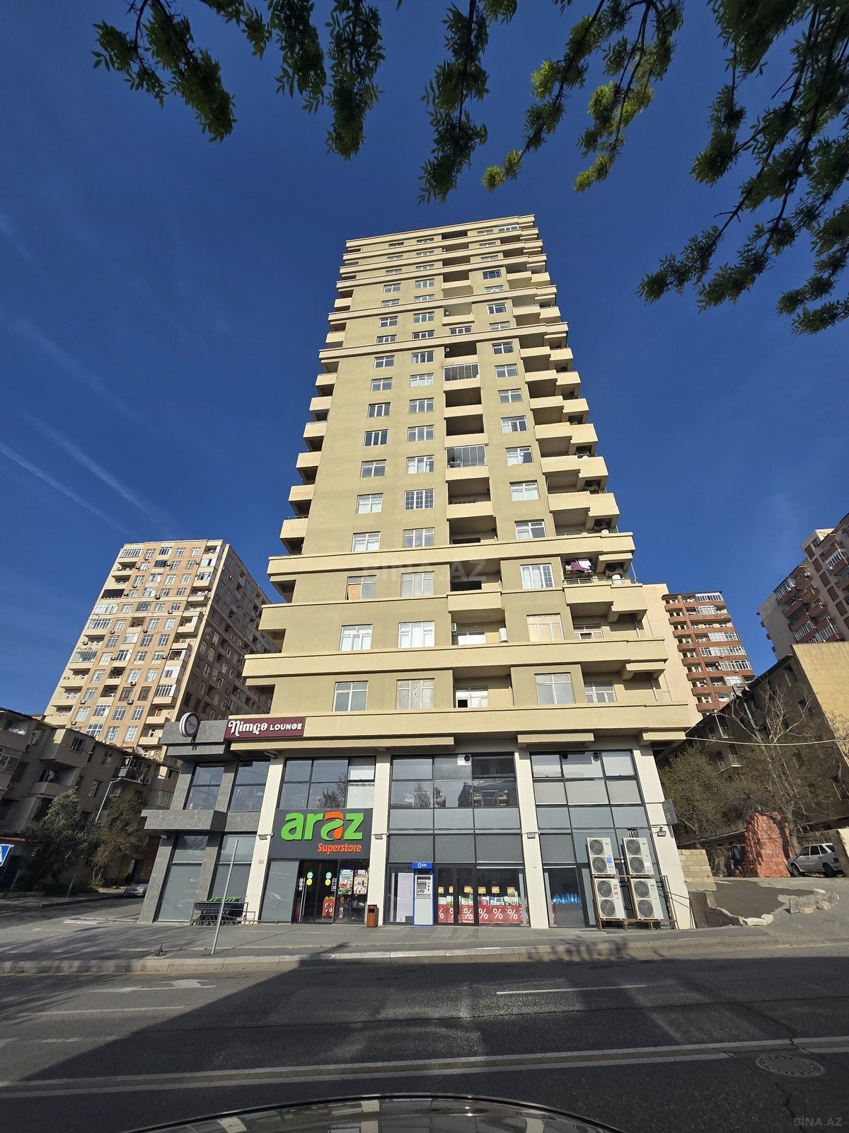 1-комн. новостройка - м. Элмляр Академиясы - 55.6 м² (2)