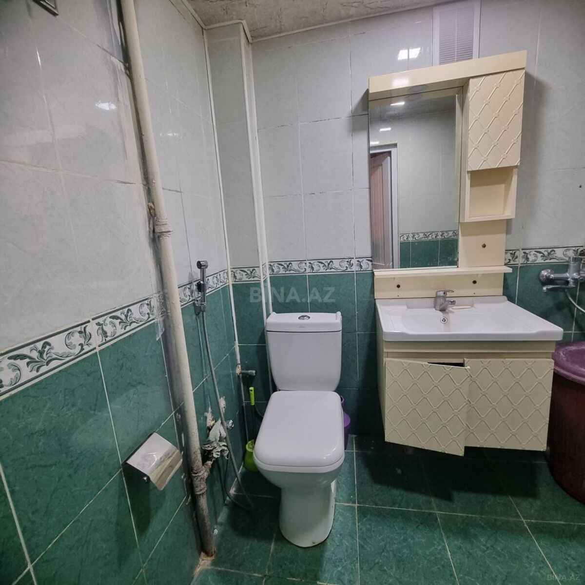 3-комн. вторичка - м. Иншаатчылар - 80 м² (7)