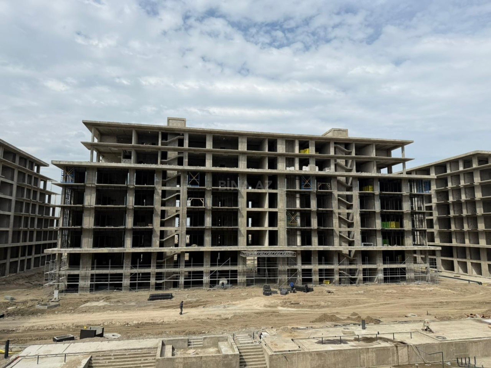 1-комн. новостройка - пос. Нардаран - 46.1 м² (1)