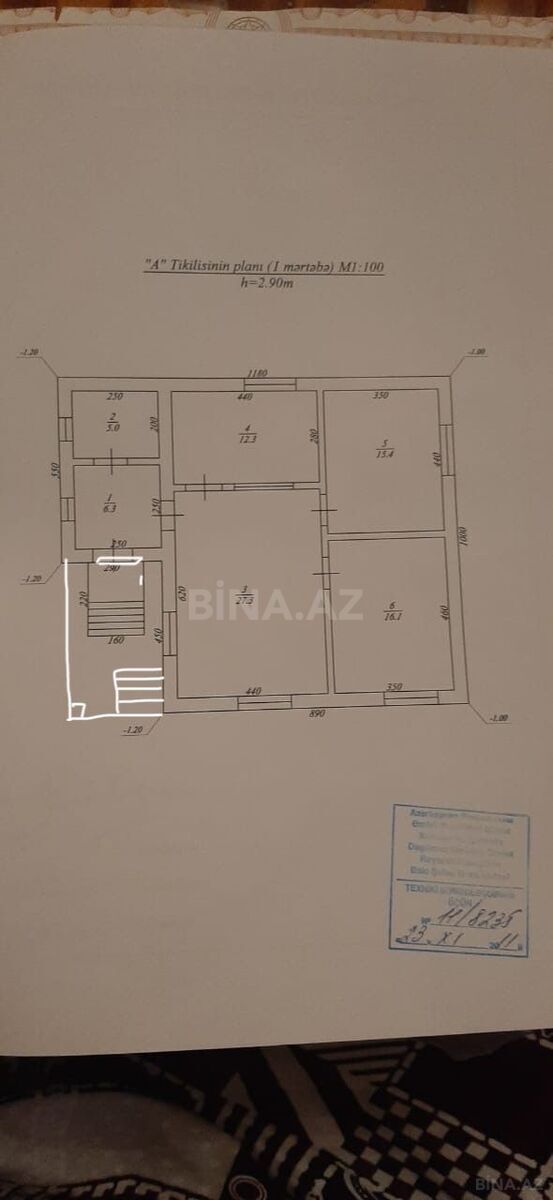 3-комн. дом/дача - пос. Ахмедлы - 90 м² (12)