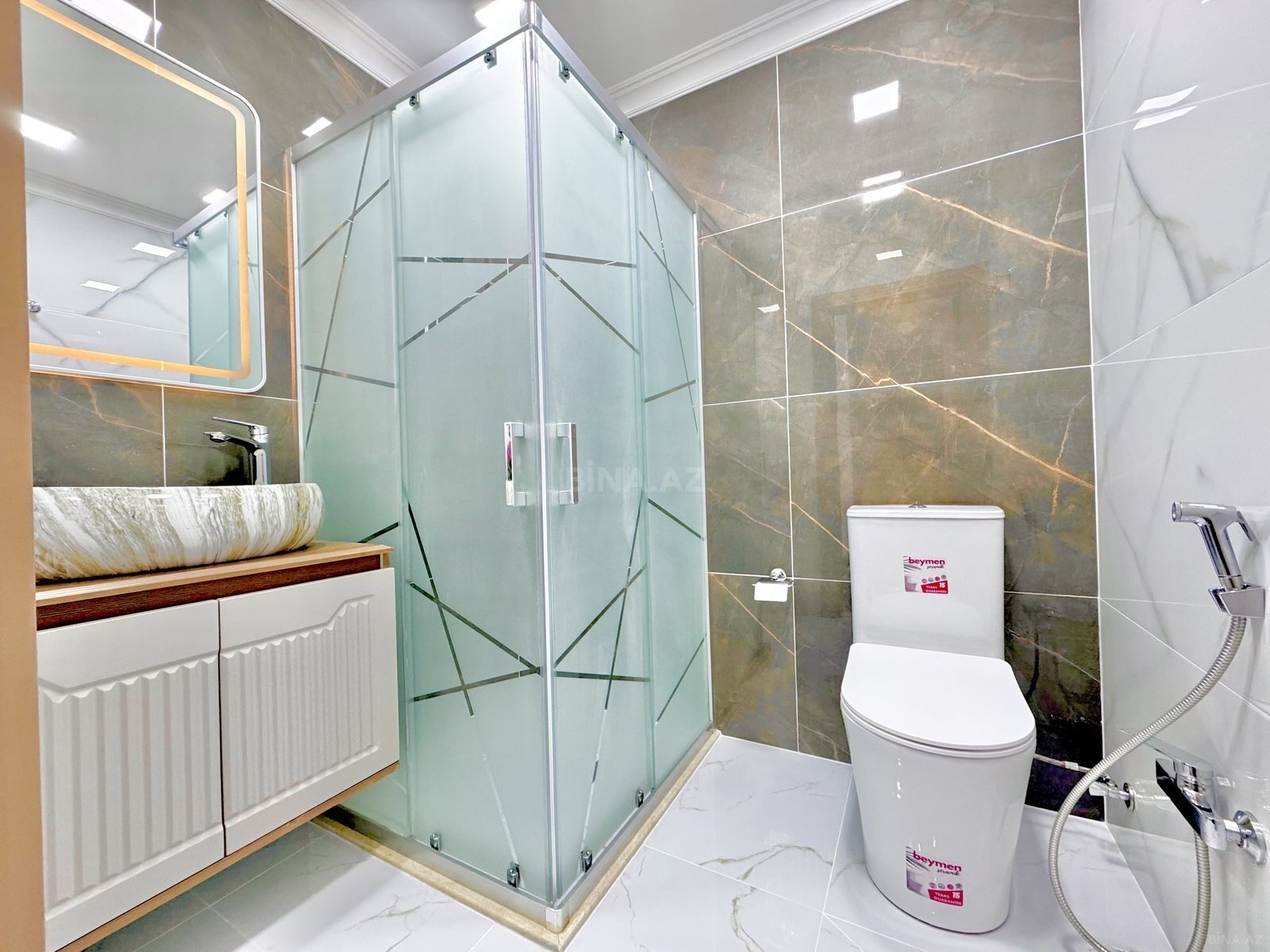 3-комн. новостройка - м. Кара Караев - 127 м² (12)