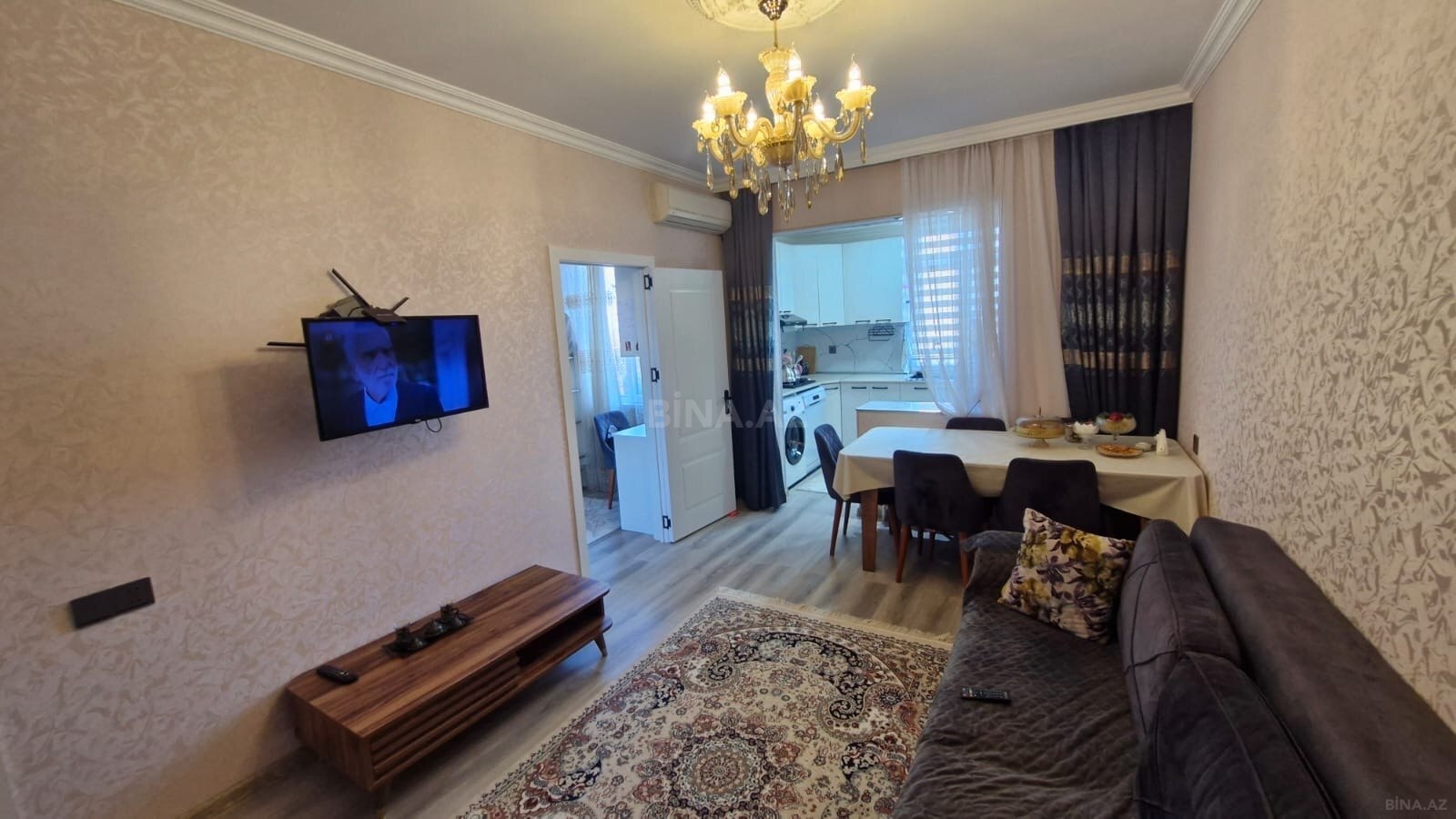 1-комн. вторичка - м. Мемар Аджеми - 35 м² (8)