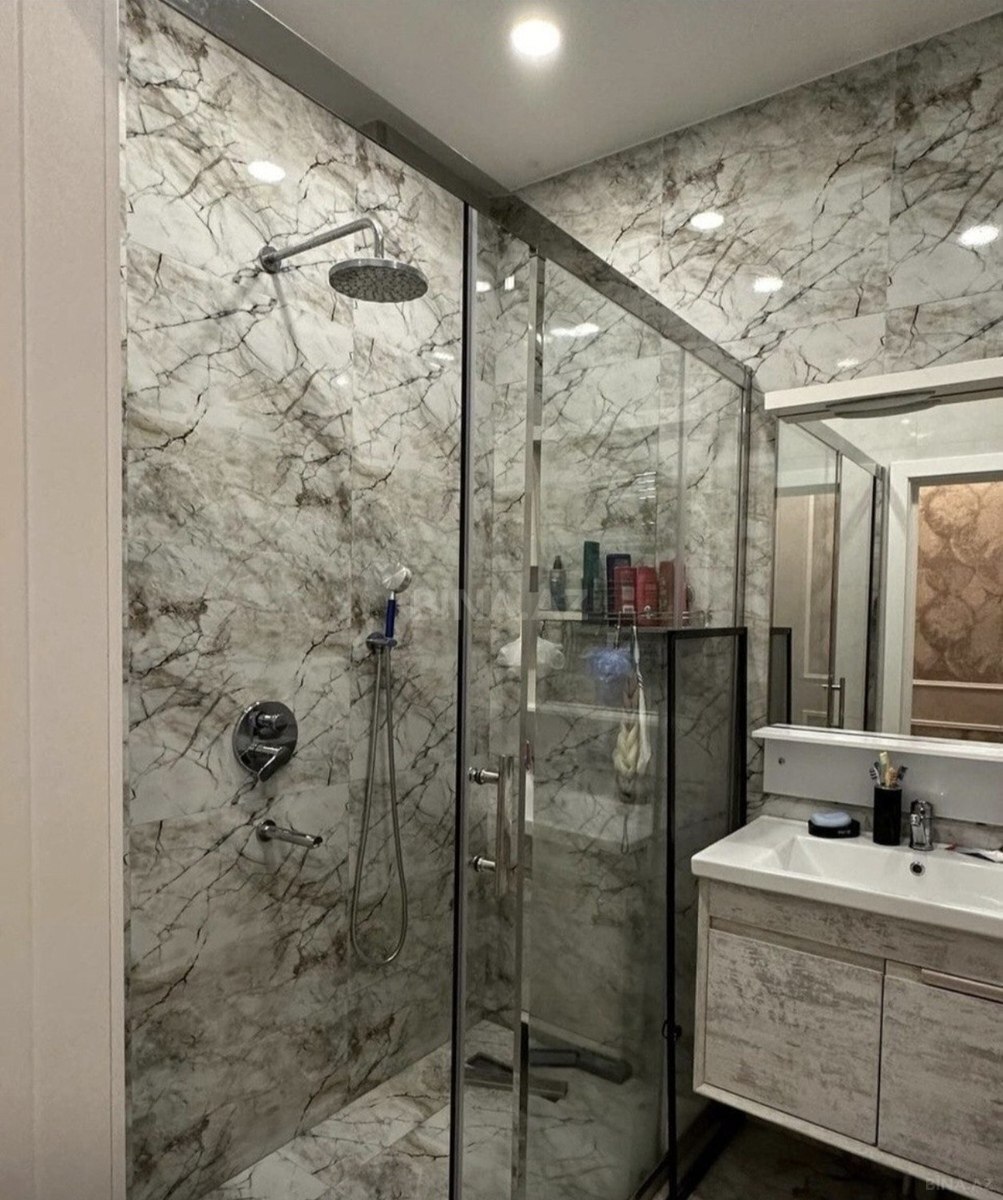 3 otaqlı yeni tikili - İnşaatçılar m. - 90 m² (8)