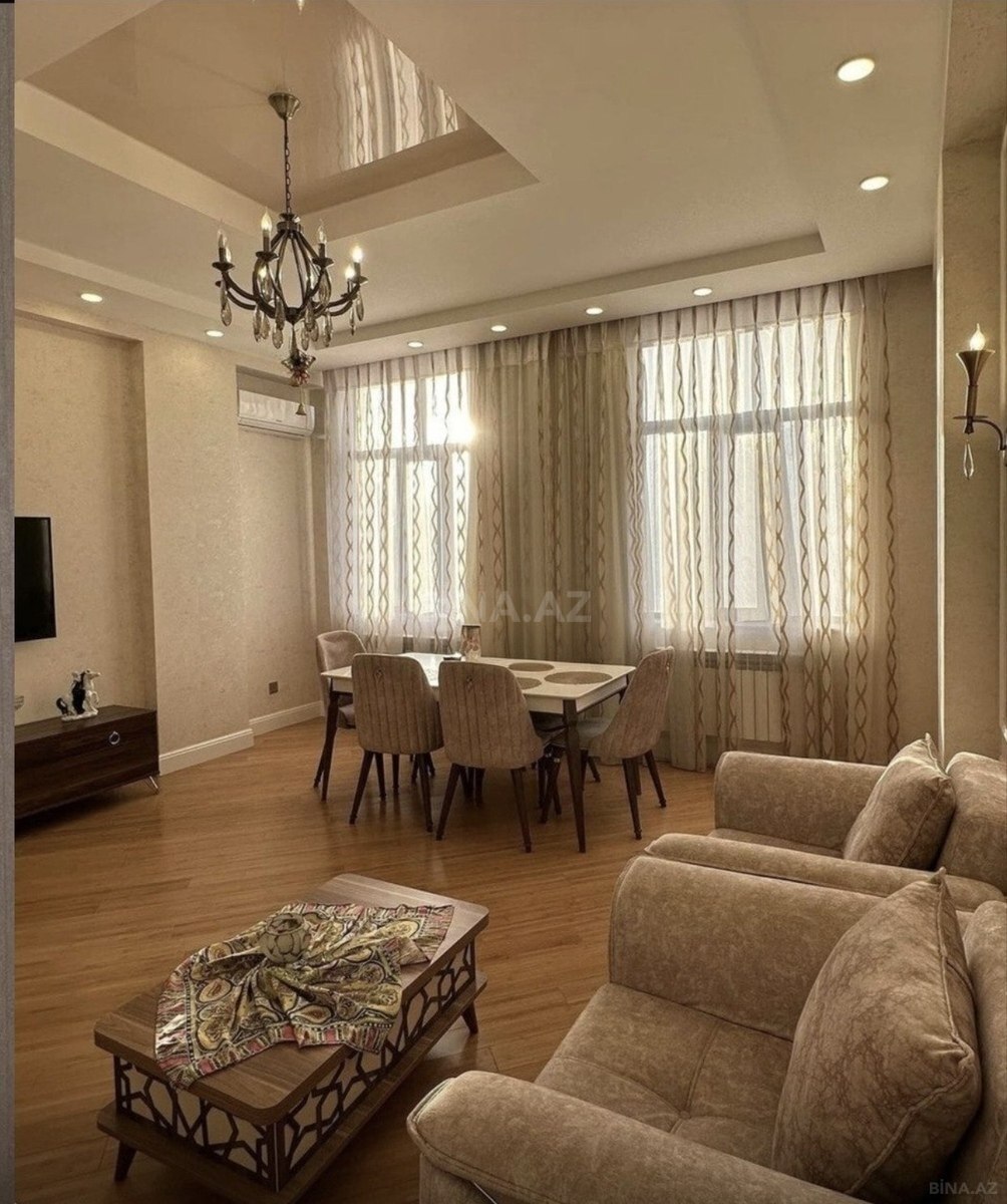 3 otaqlı yeni tikili - İnşaatçılar m. - 90 m² (1)