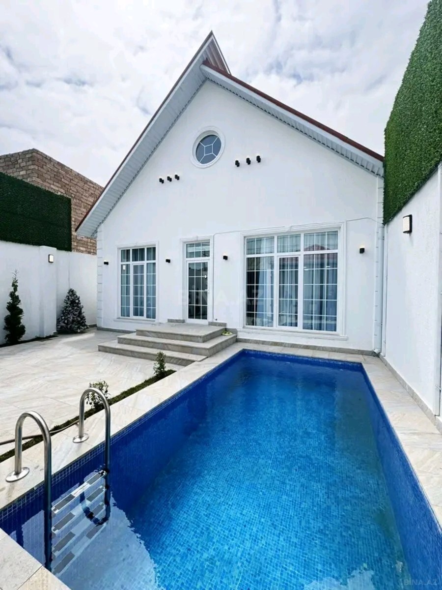 4 otaqlı həyət evi/bağ evi - Şüvəlan q. - 130 m² (1)