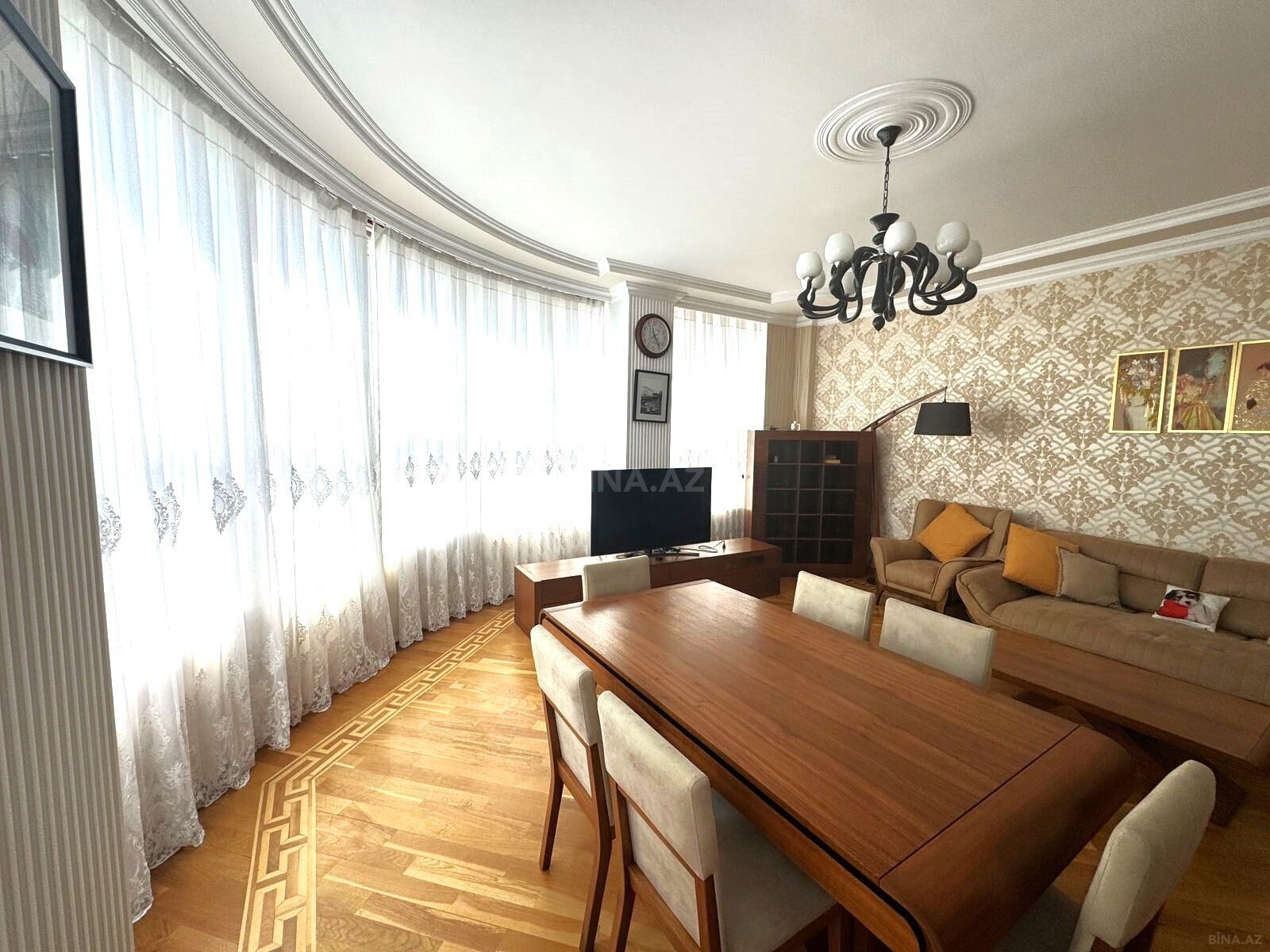 3 otaqlı yeni tikili - Elmlər Akademiyası m. - 165.5 m² (3)