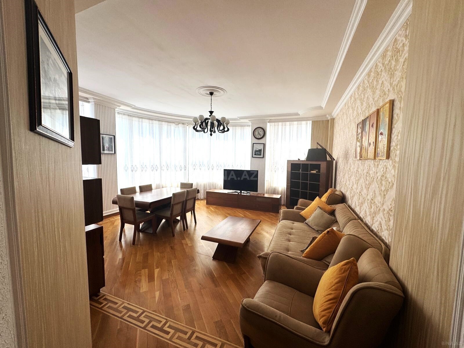 3 otaqlı yeni tikili - Elmlər Akademiyası m. - 165.5 m² (1)