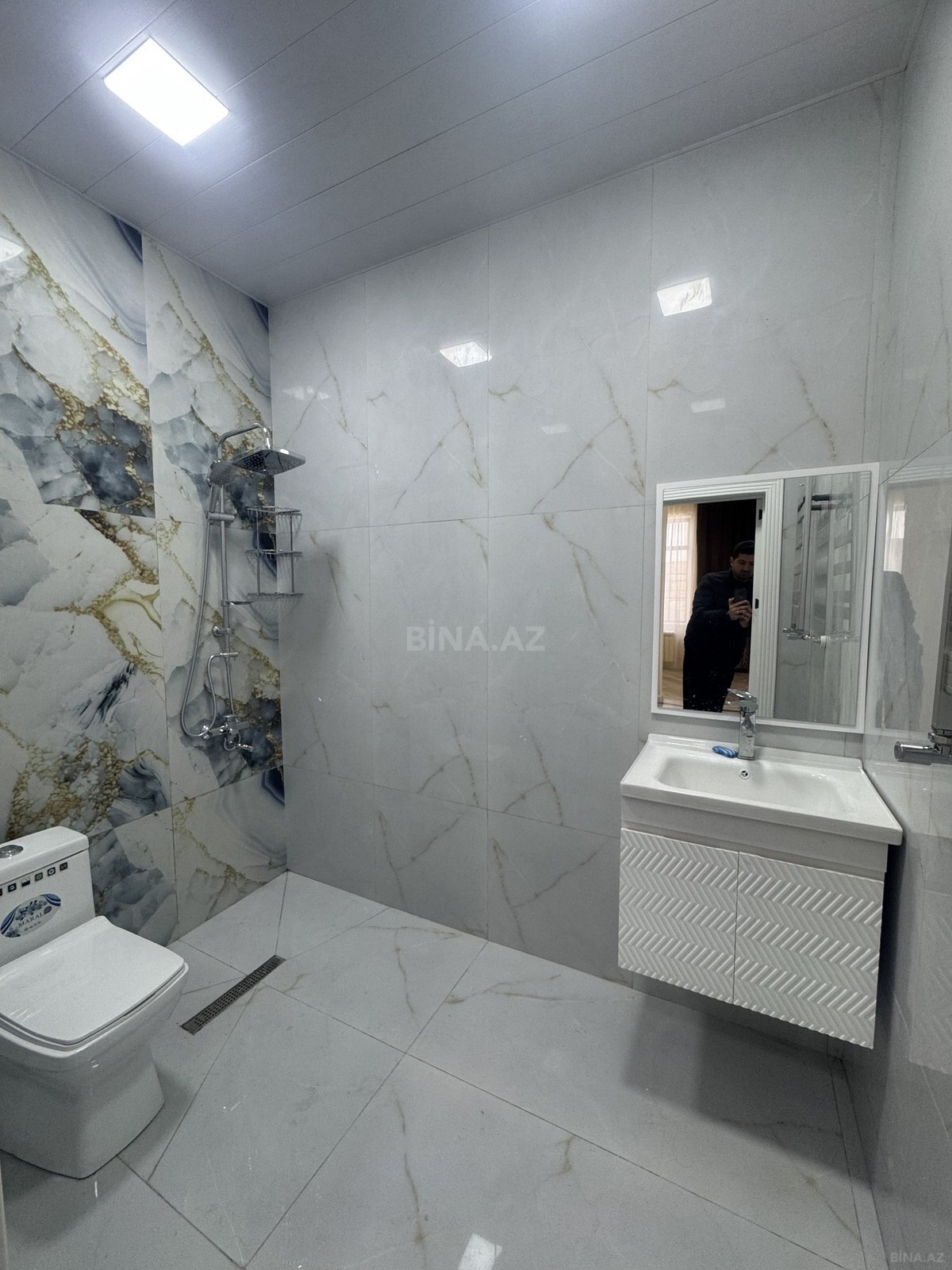 6 otaqlı həyət evi/bağ evi - Badamdar q. - 220 m² (9)