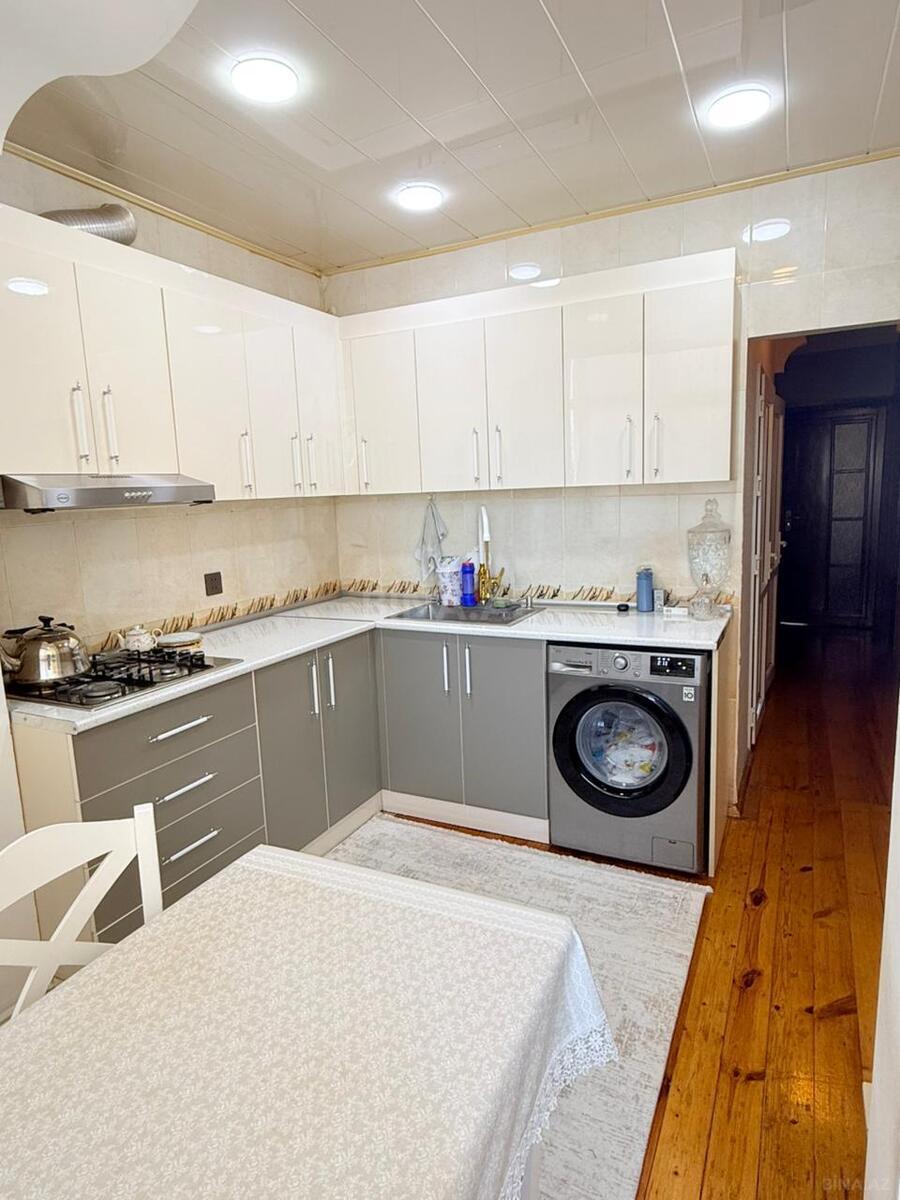 3 otaqlı köhnə tikili - Nəsimi m. - 90 m² (8)
