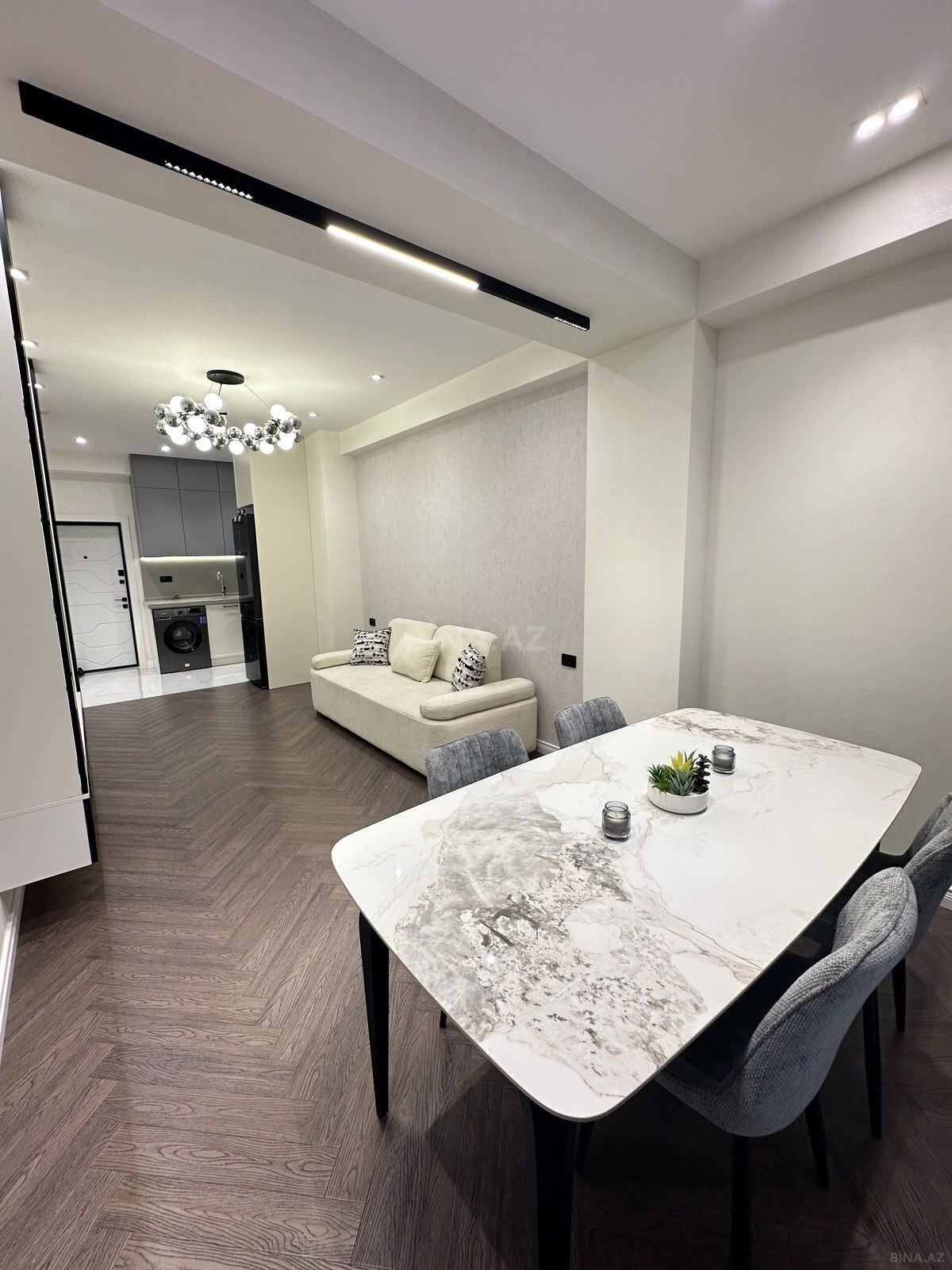 2 otaqlı yeni tikili - Gənclik m. - 60 m² (5)
