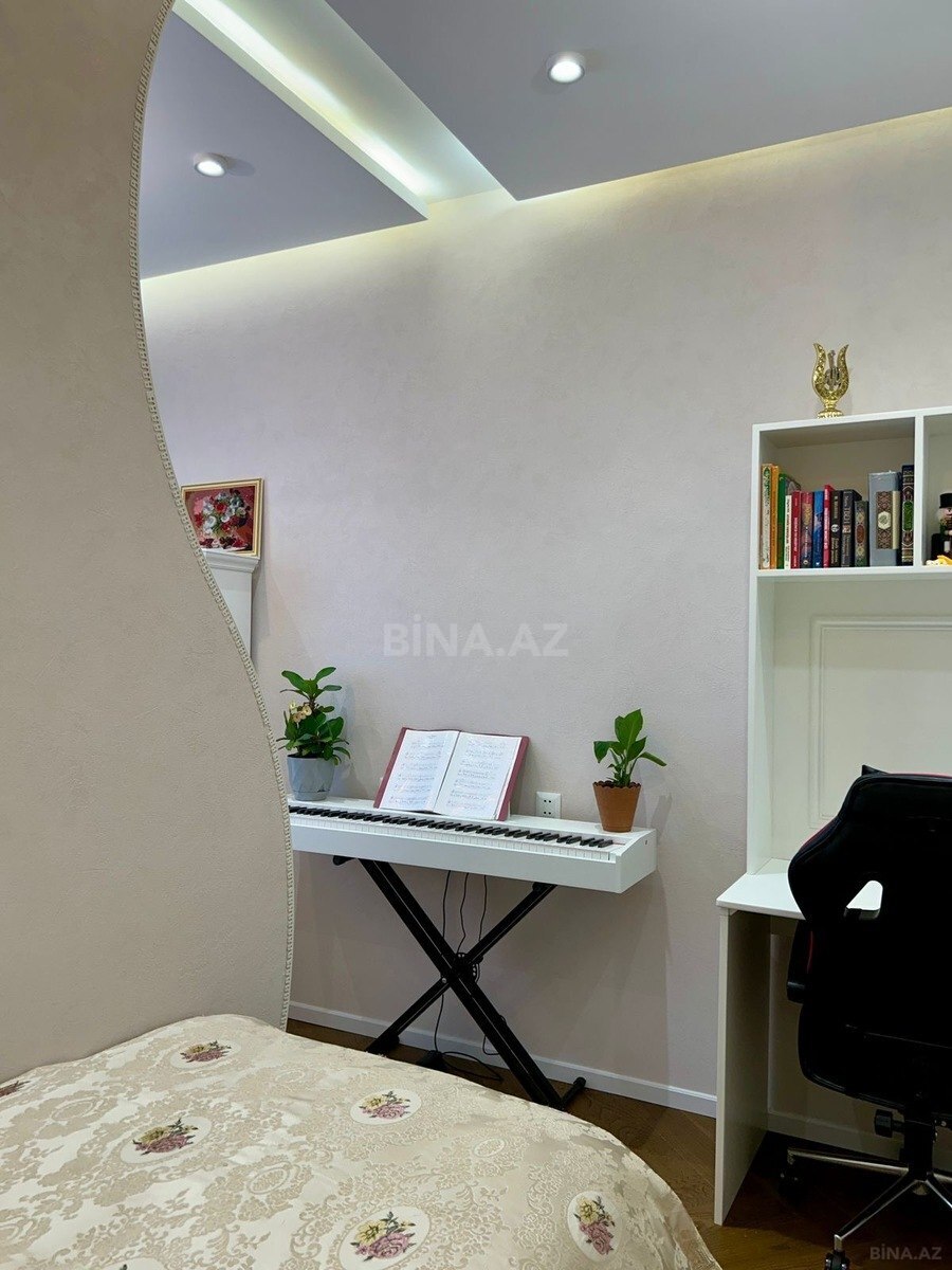 3 otaqlı yeni tikili - İnşaatçılar m. - 85 m² (14)
